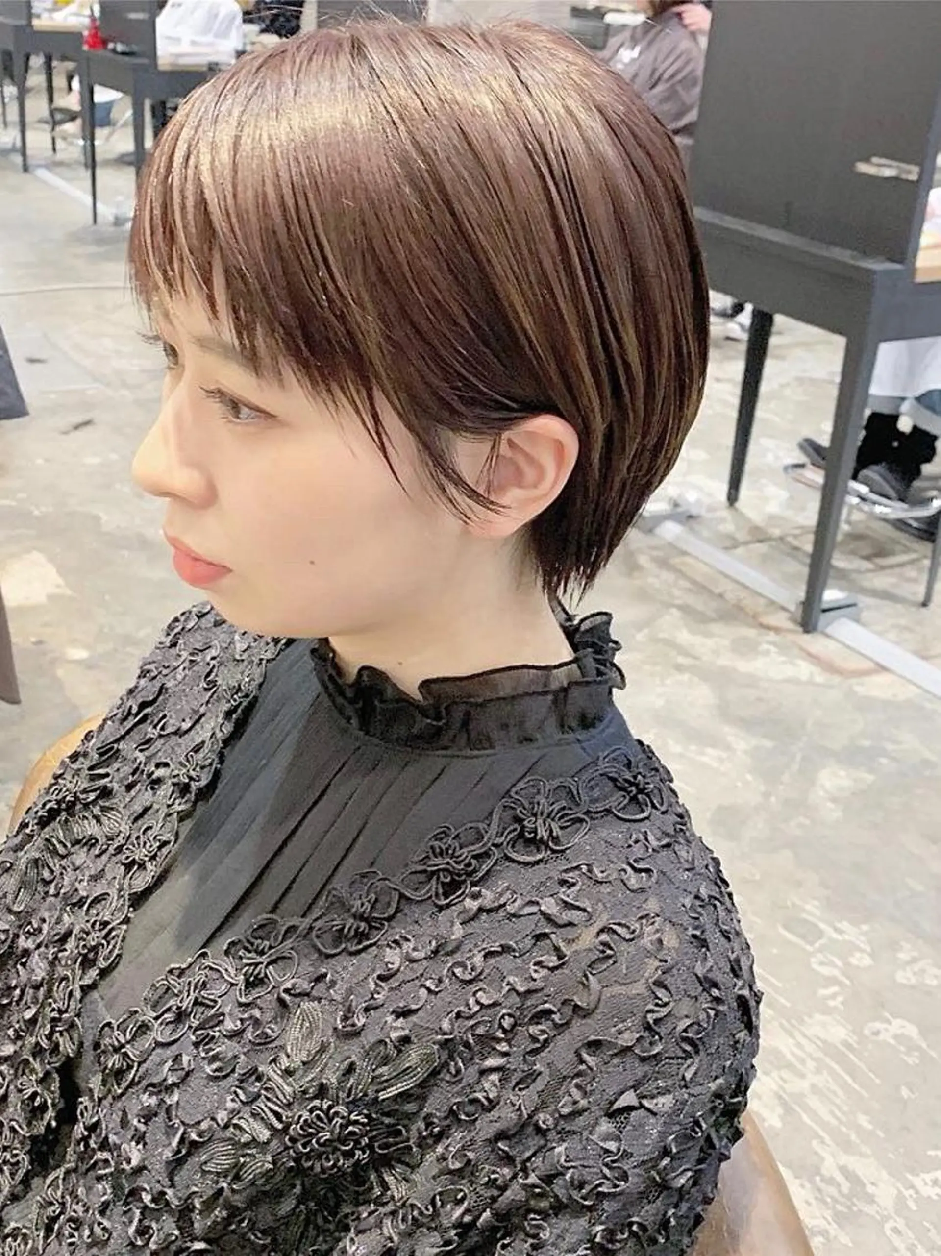 ショート 古沢 新のヘアスタイル