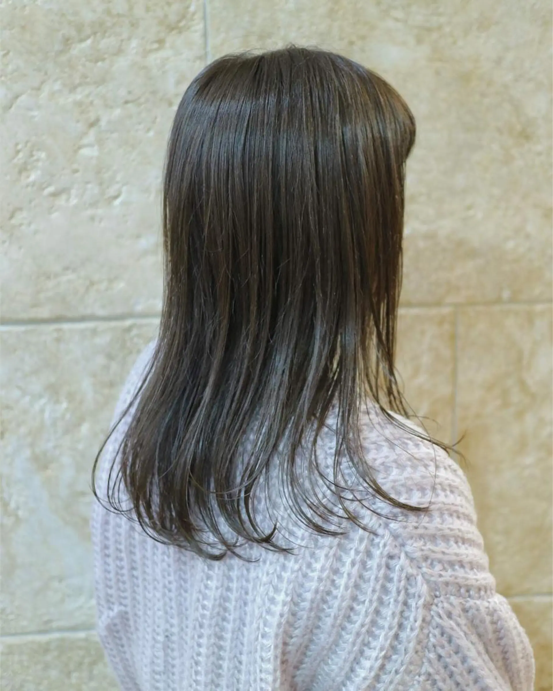 ロング カラー 斉藤 貴也のヘアスタイル