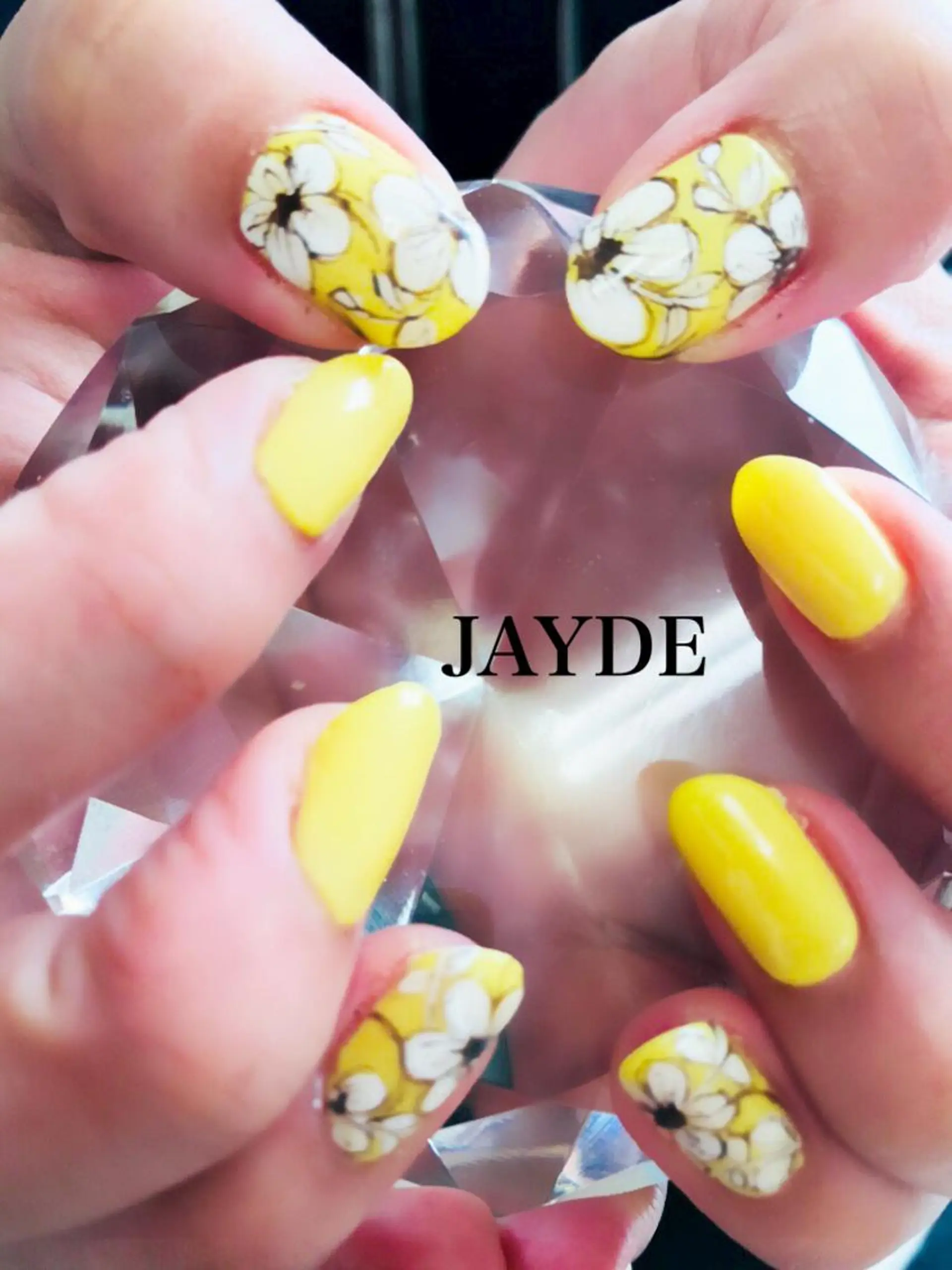 ネイル フラワーネイル JAYDE ジェイドのマツエク・マツパデザイン