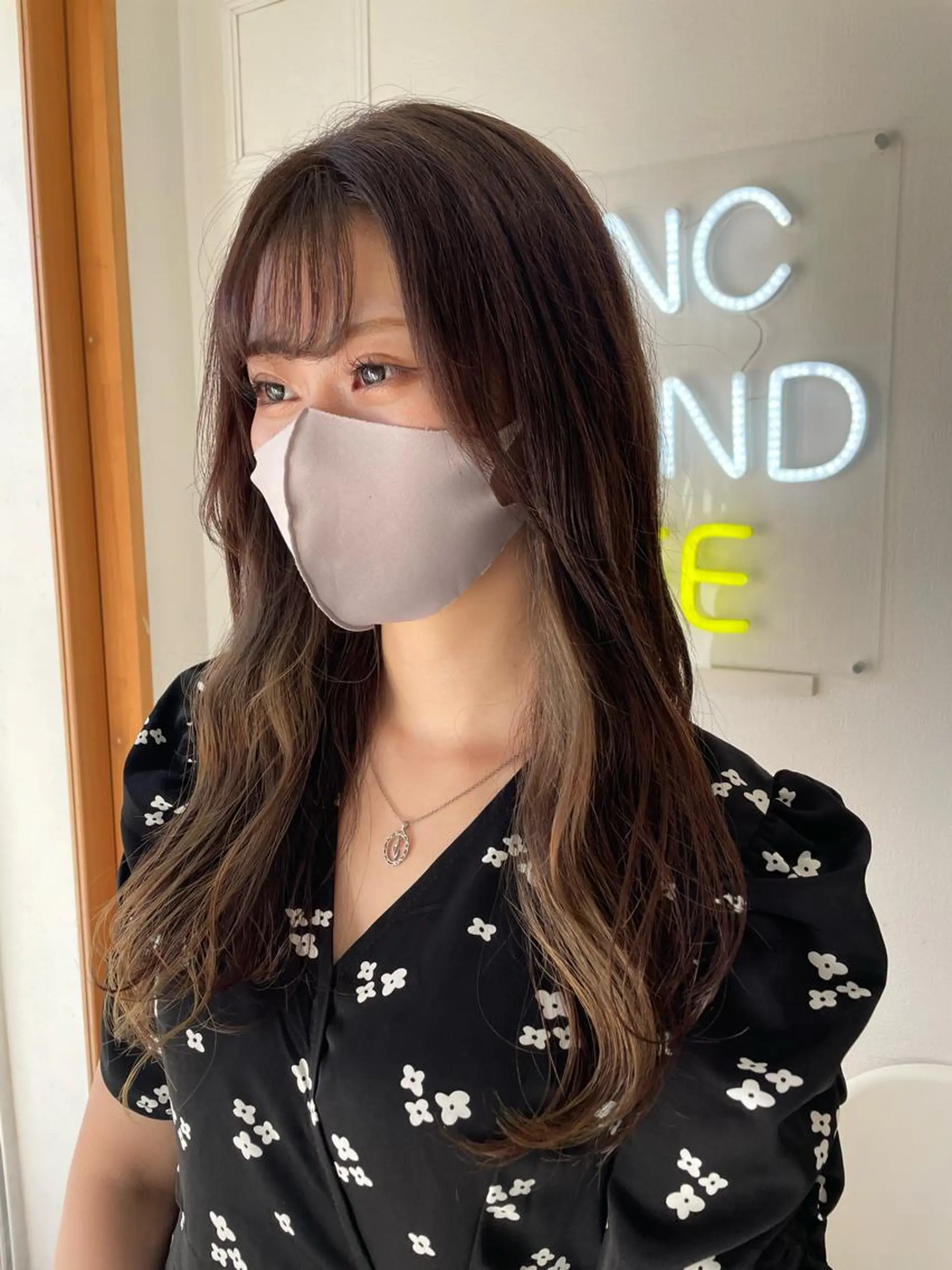 ロング ロング カット ヘアカラー トリートメント SUNC🍀大熊 花奈絵🍀のヘアスタイル