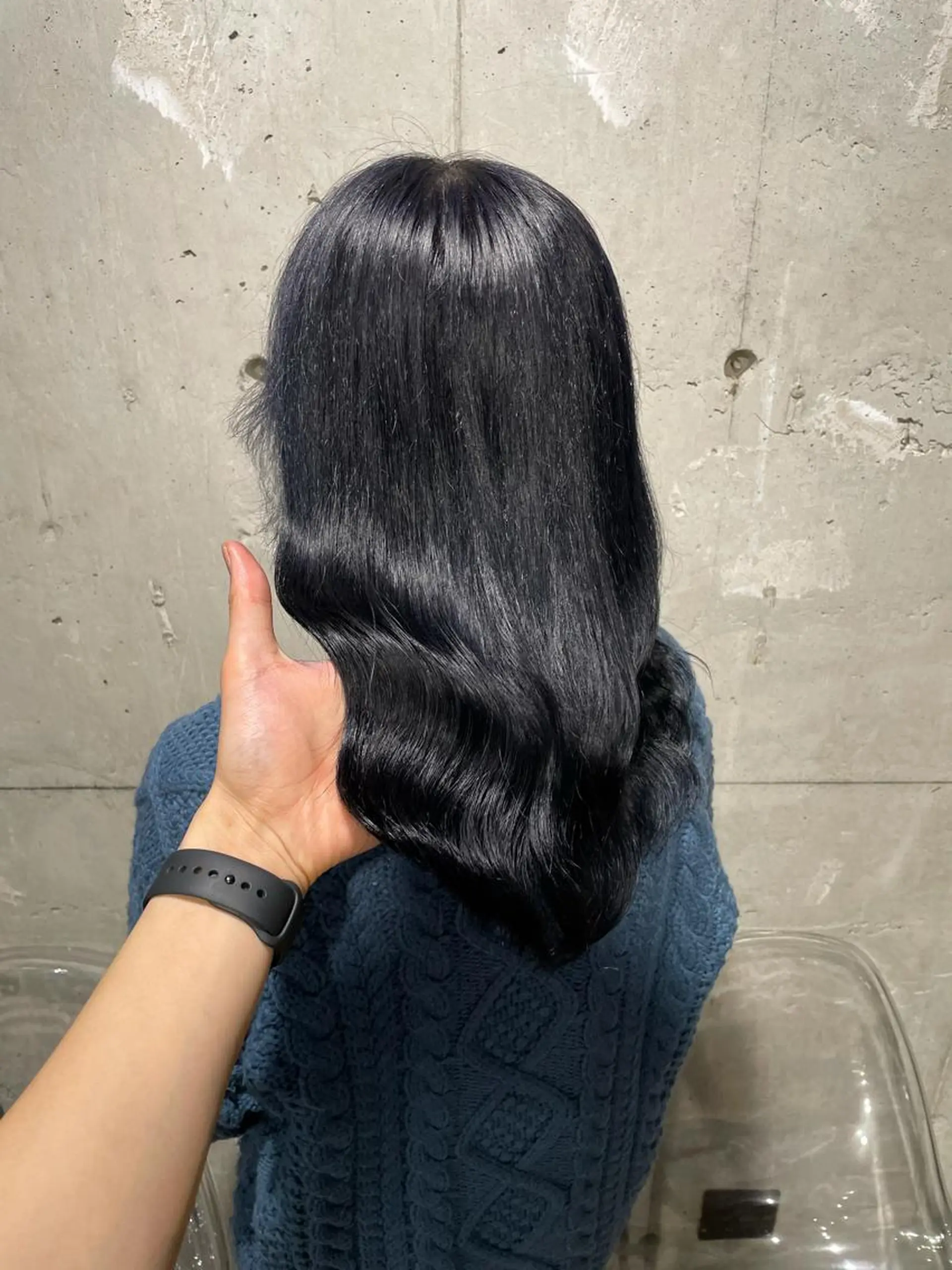 ロング カラー ヘアカラー トリートメント ヘッドスパ ヘアセット ベージュカラー💖 やすひろのヘアスタイル