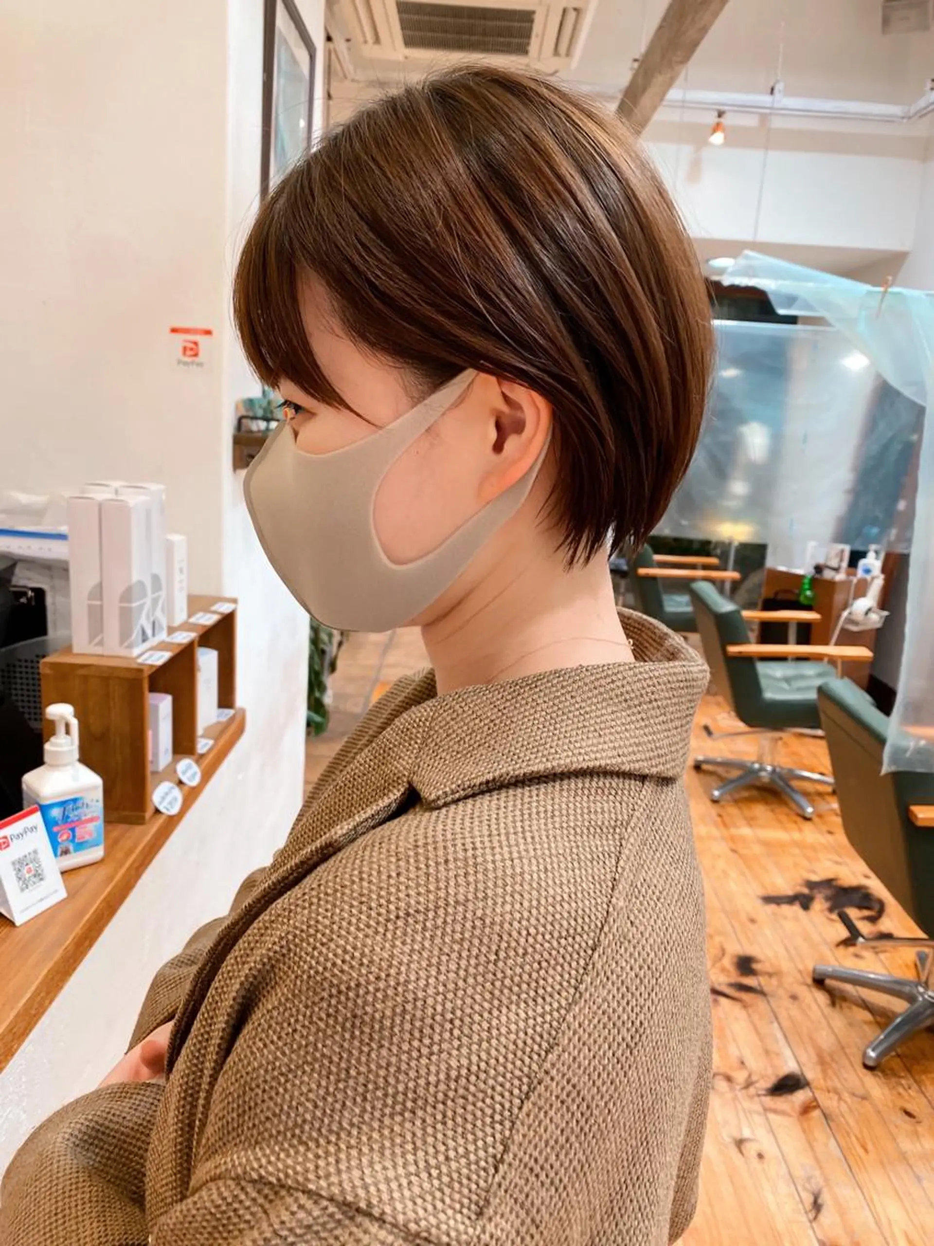 ショート カラー メンズカット特化柏駅 徒歩3分LOUのヘアスタイル