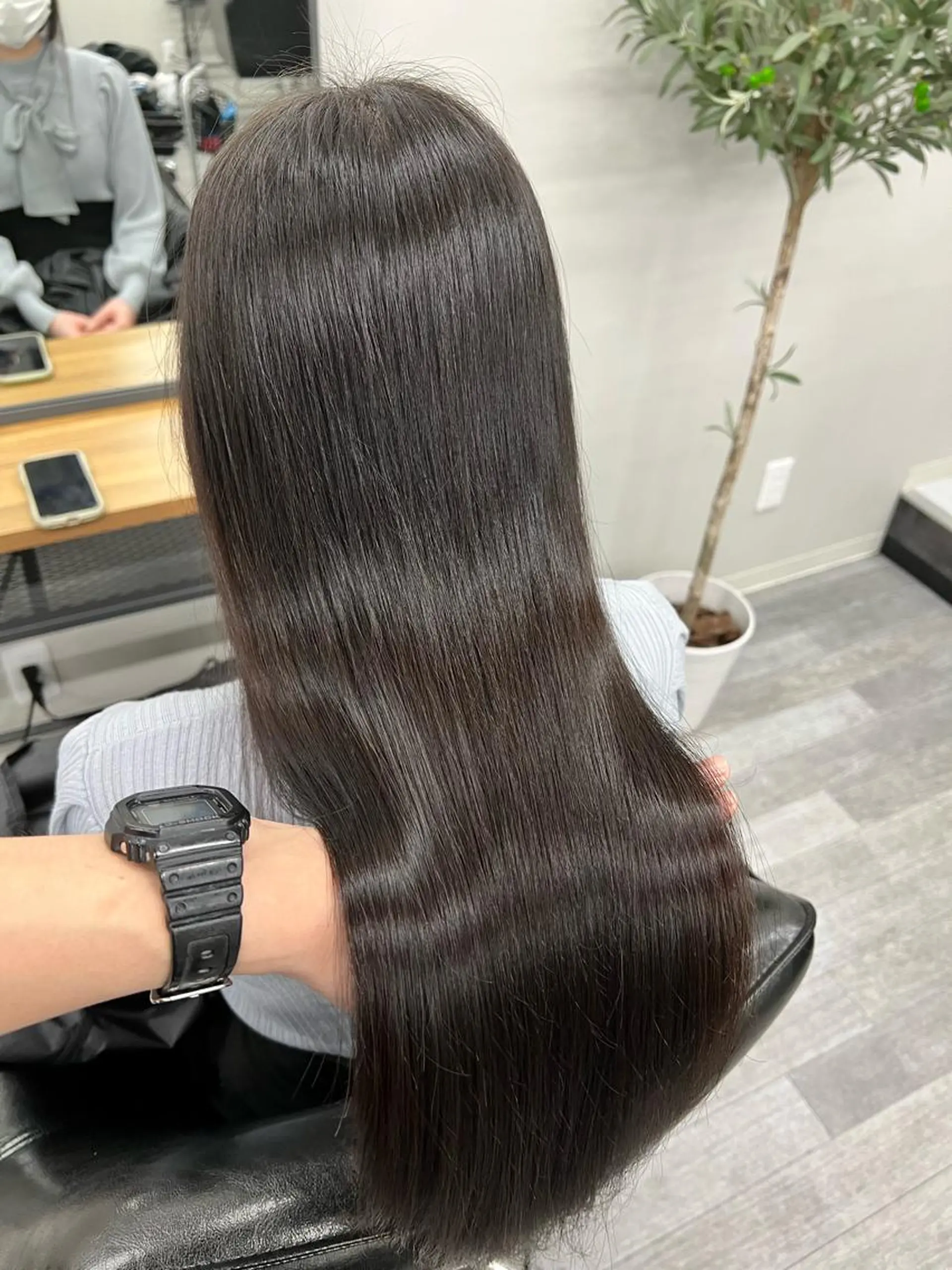 ロング CHORD 四条河原町駅店　髪質改善&韓国風&ハイトーンカラー所属・けいと髪質改善 全年齢リピート多数のヘアスタイル