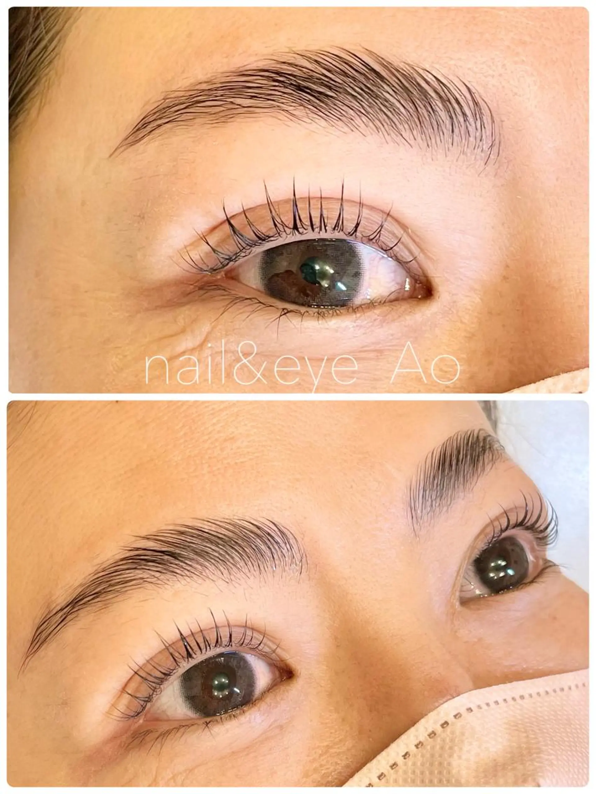 ミディアム マツパ nail&eye Aoのマツエク・マツパデザイン