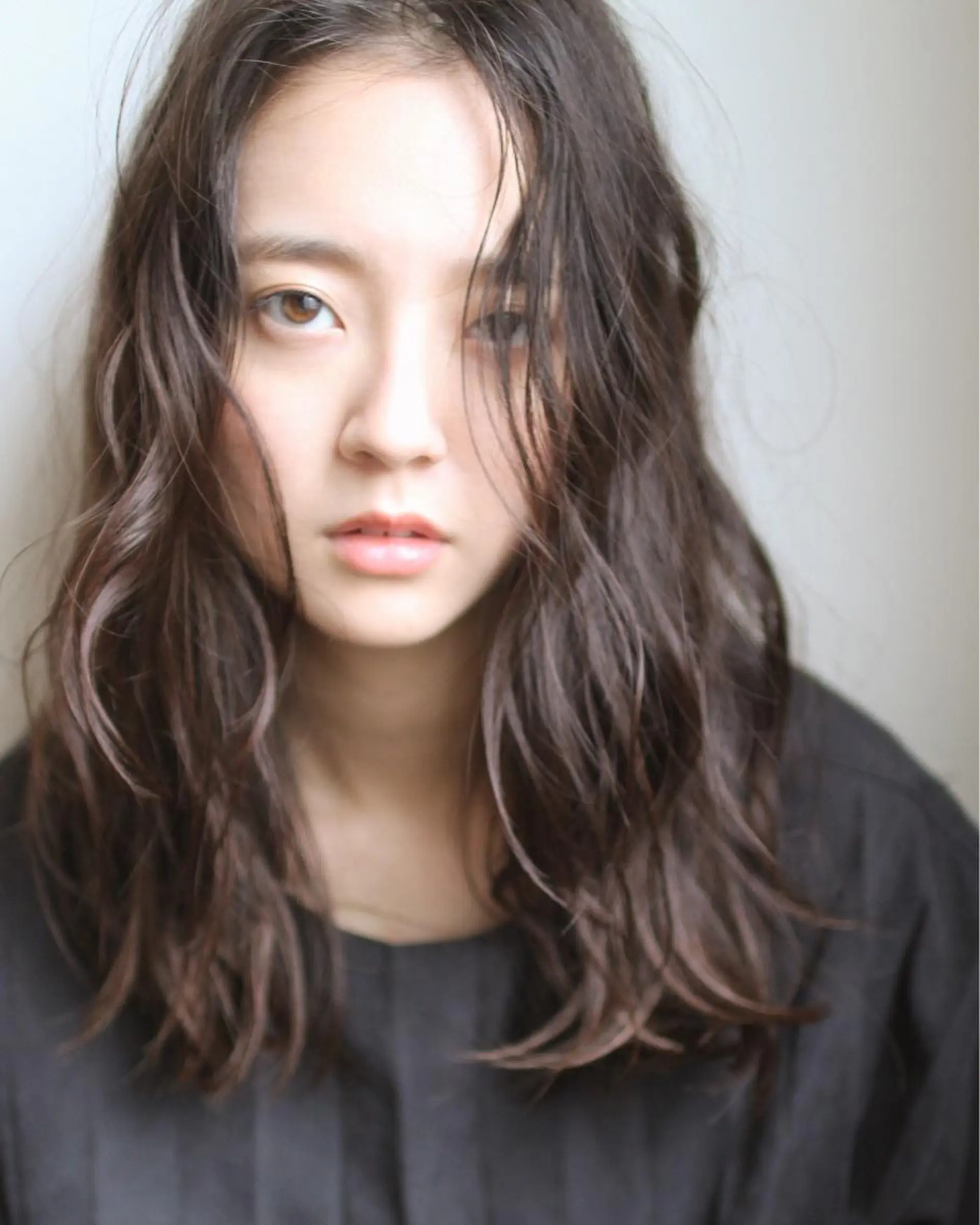 ロング パーマ カット パーマ トリートメント 下北沢 soiのヘアスタイル