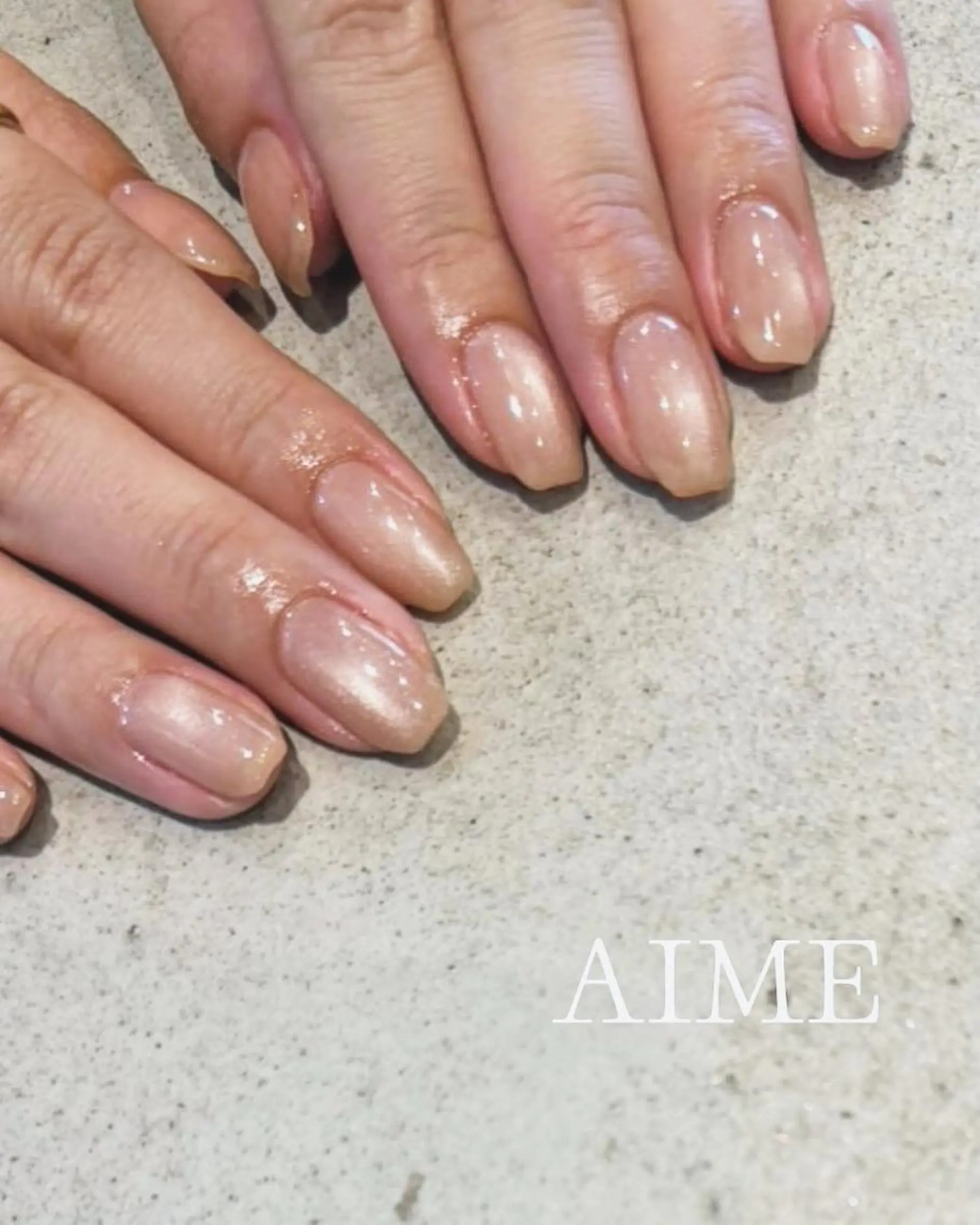 ネイル アートネイル ハンドネイル AIME （momo）のネイルデザイン