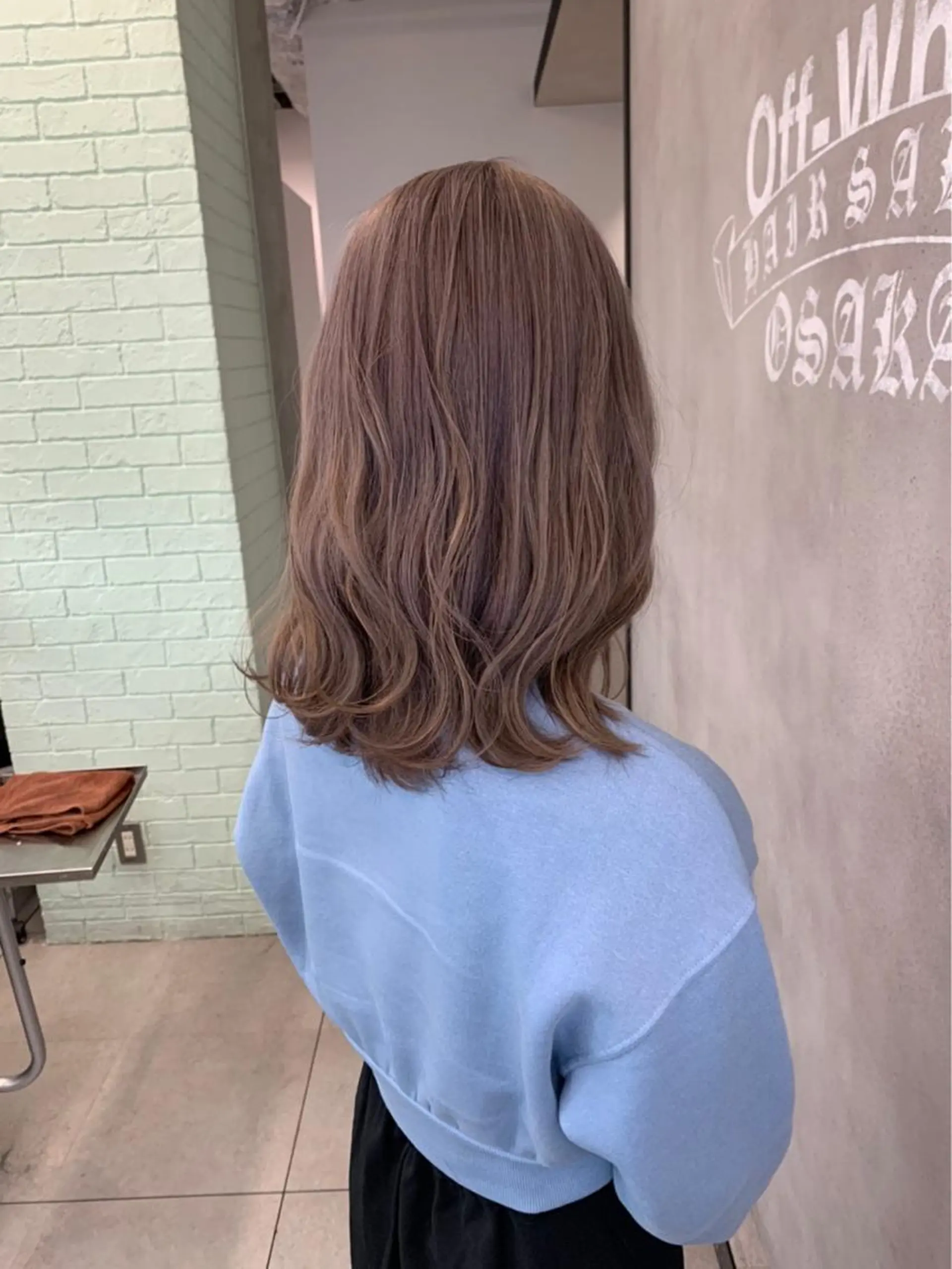 セミロング カラー パーマ ヘアアレンジ メンズ キッズ ネイル マツエク・マツパ ヘアカラー MIST所属・阪神尼崎 MASAYAのヘアスタイル