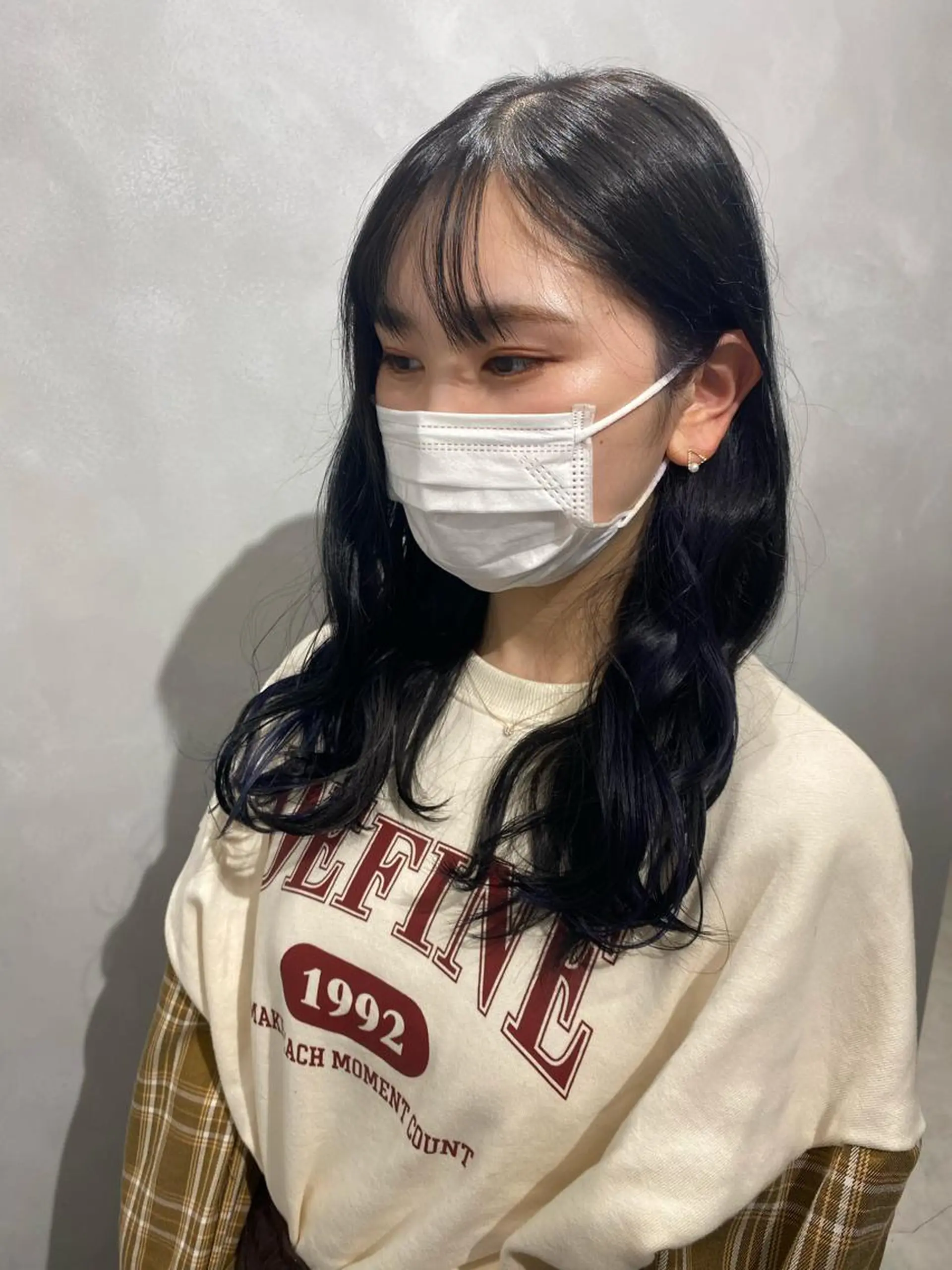 セミロング ヘアカラー 髪質改善/縮毛矯正 レイヤー/松川匠のヘアスタイル