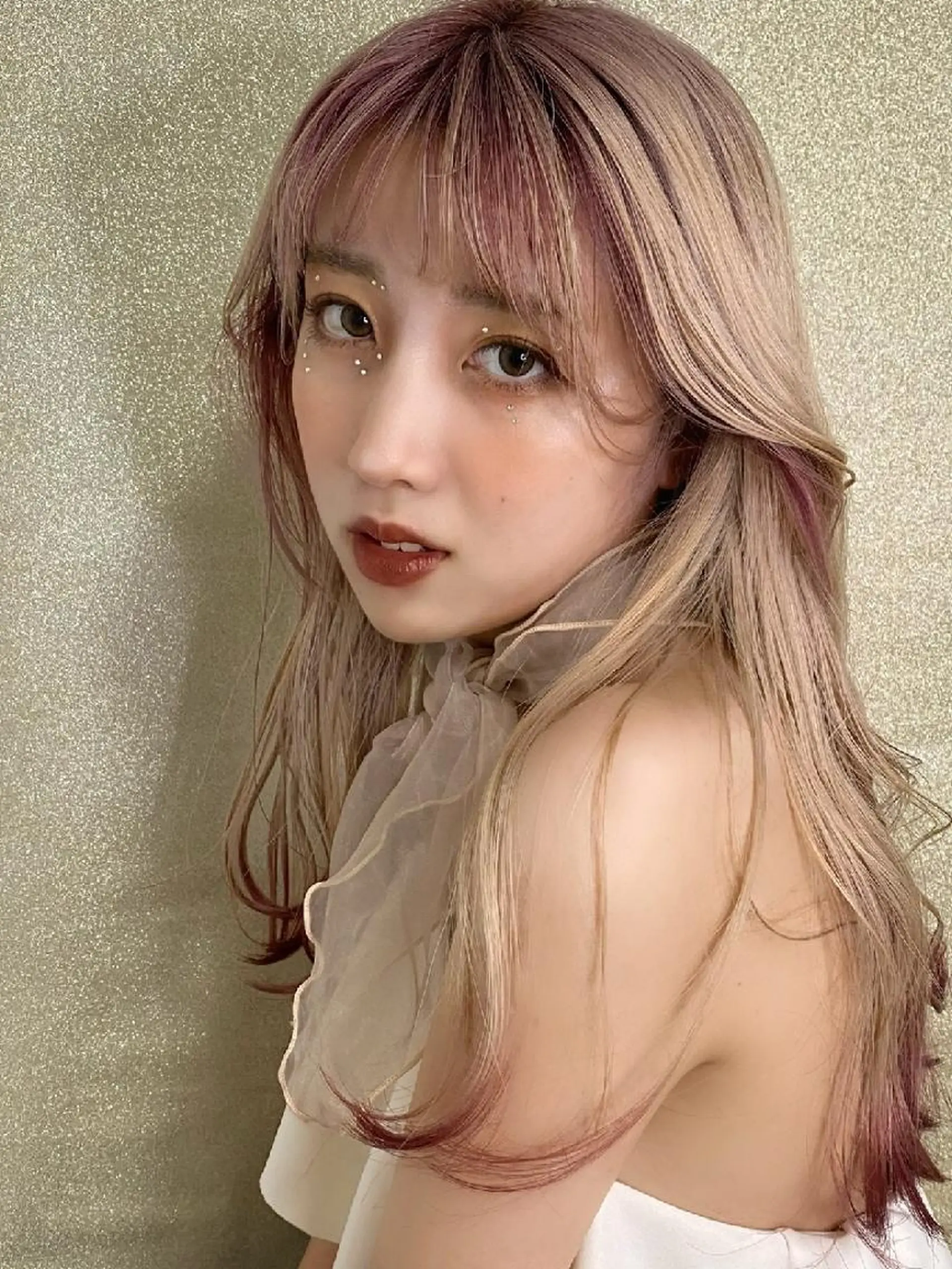 ロング カラー ヘアアレンジ 🌈HMhair🌈 home池袋のヘアスタイル