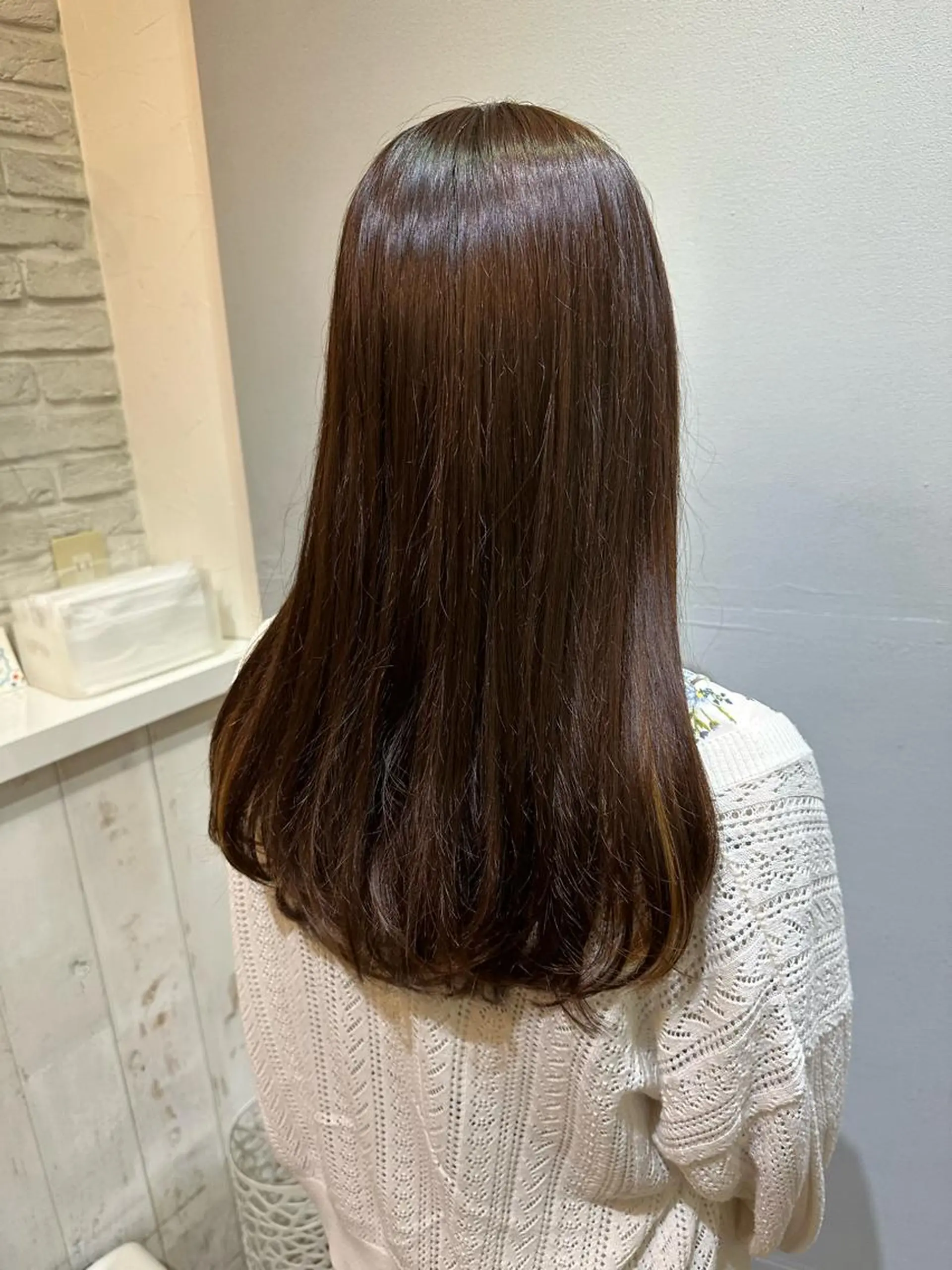 ロング 艶カラー/韓国風ヘア 🐈‍⬛sofy🐾のヘアスタイル