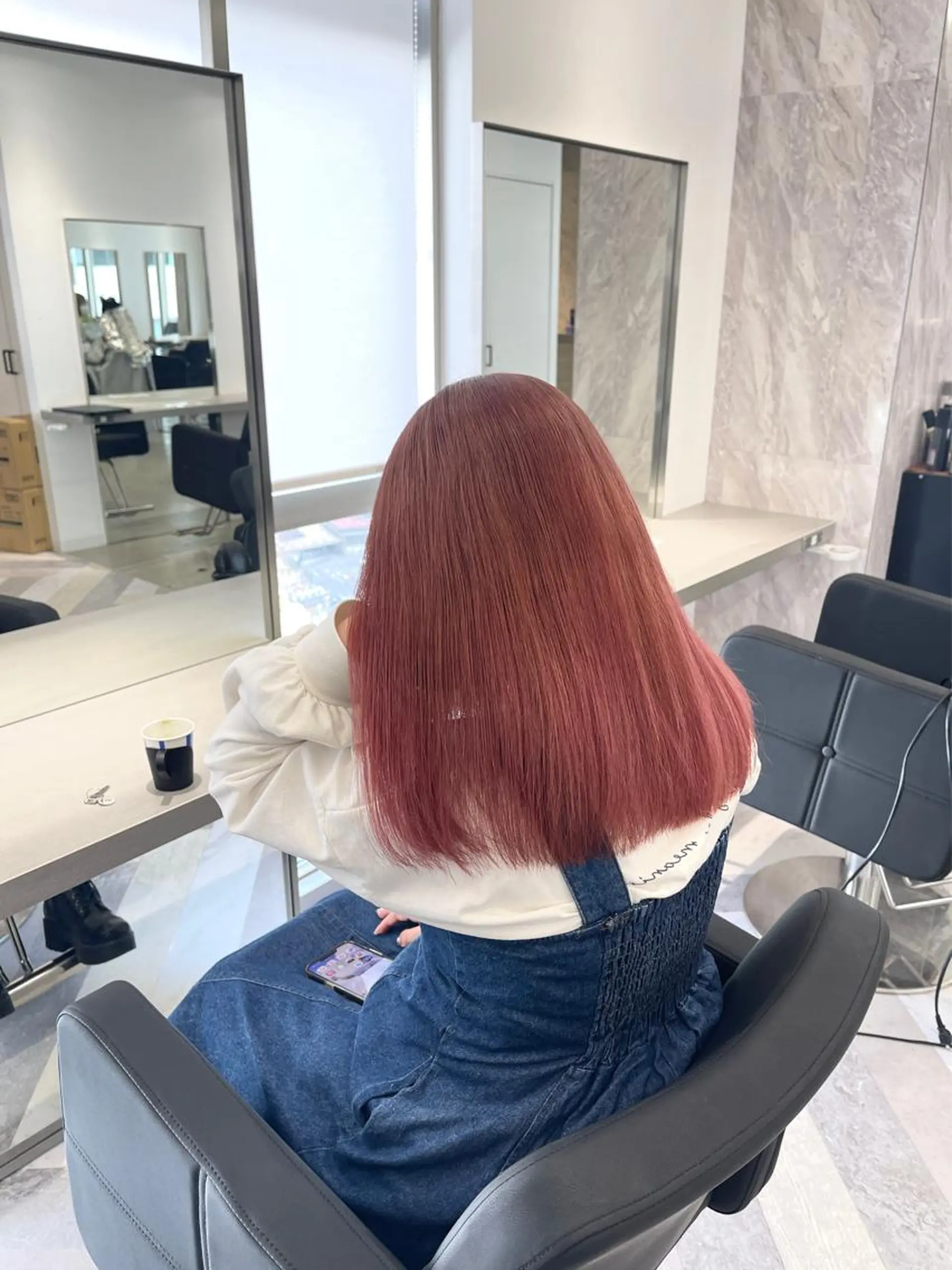 セミロング カラー カット ヘアカラー トリートメント himeka🪽 アレンジ/ブリーチのヘアスタイル