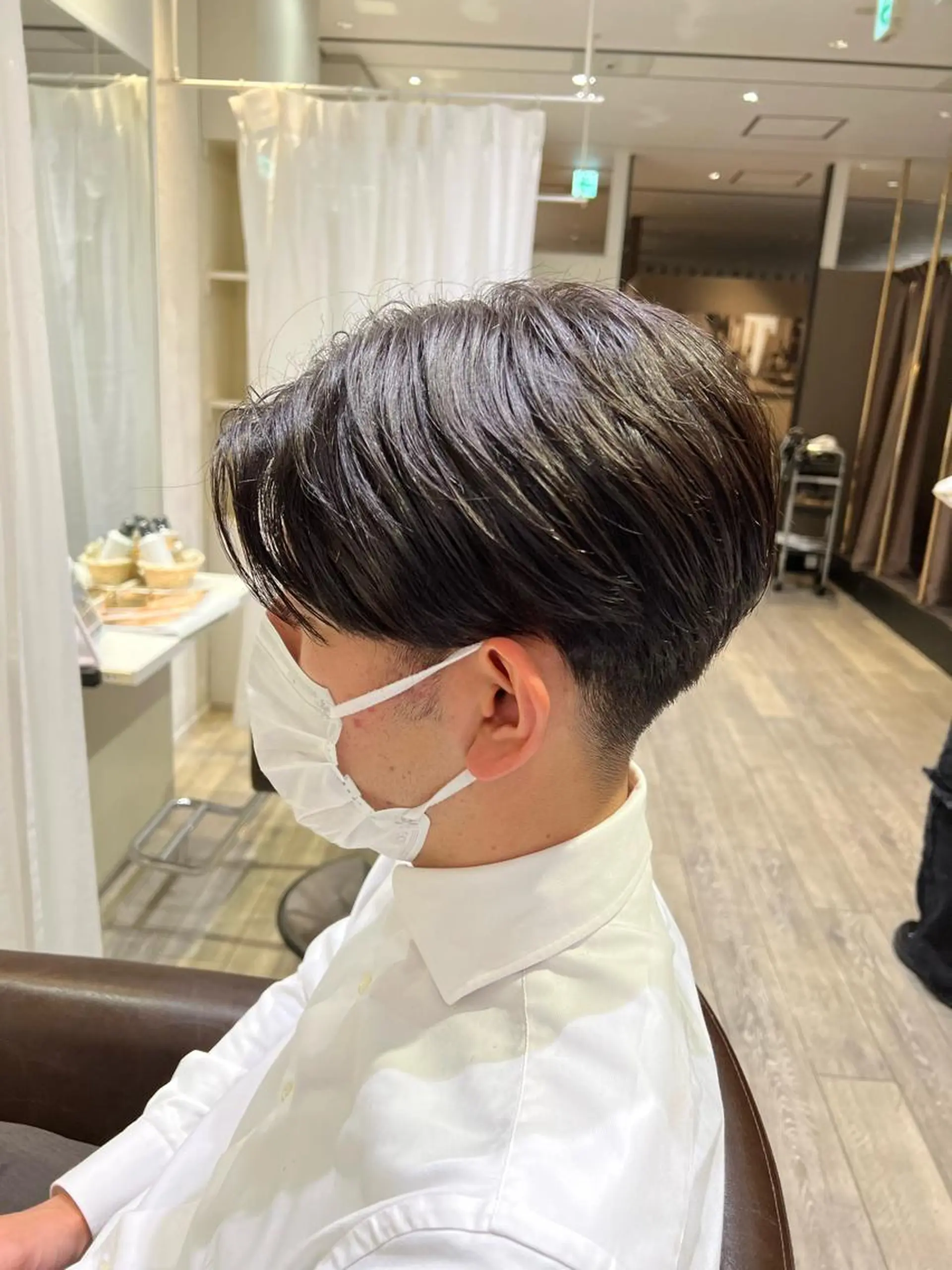 パーマ メンズ 桑原 希吏のヘアスタイル