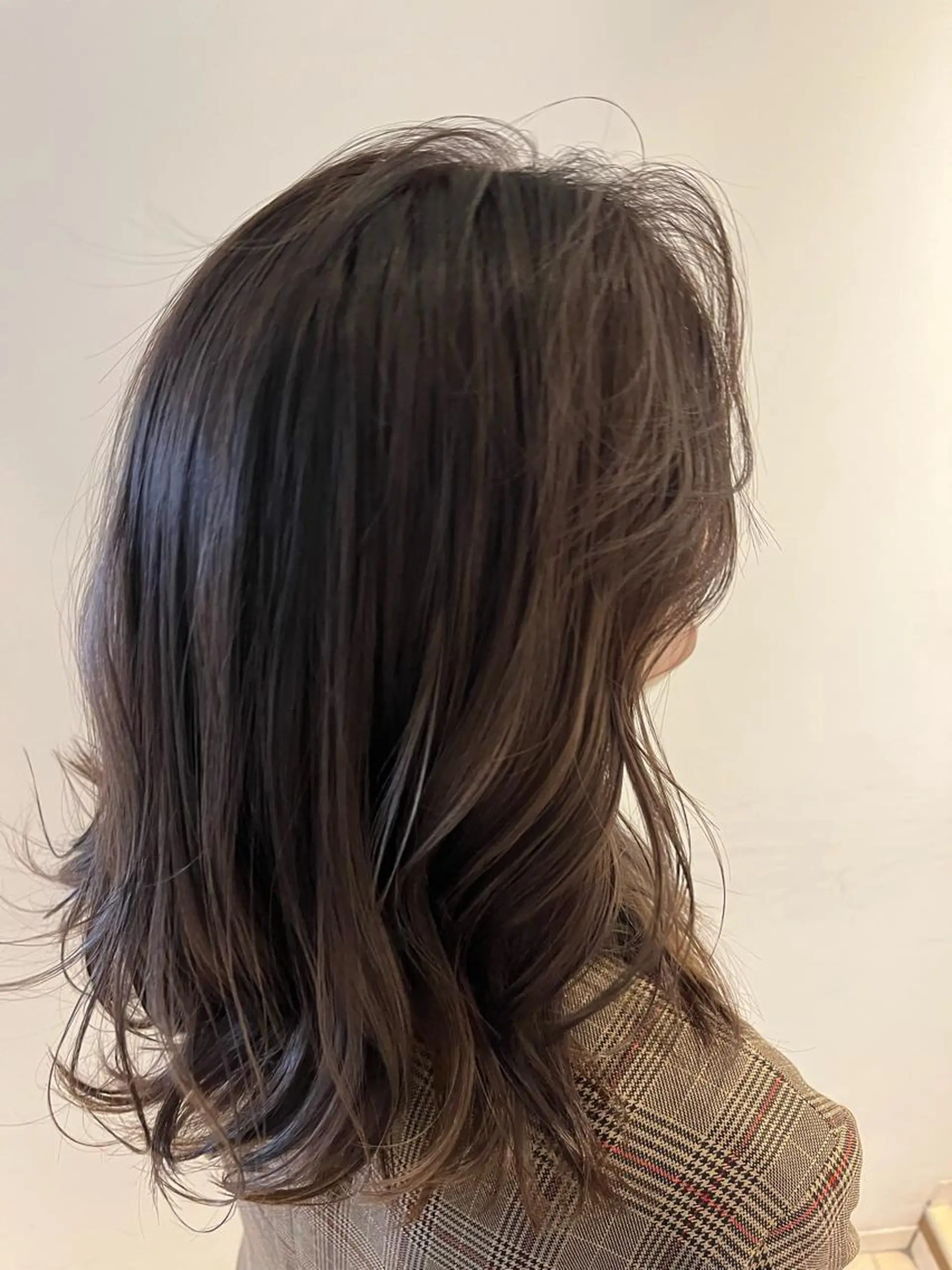 ミディアム カラー カット ヘアカラー 奥山 沙季(大井町)のヘアスタイル