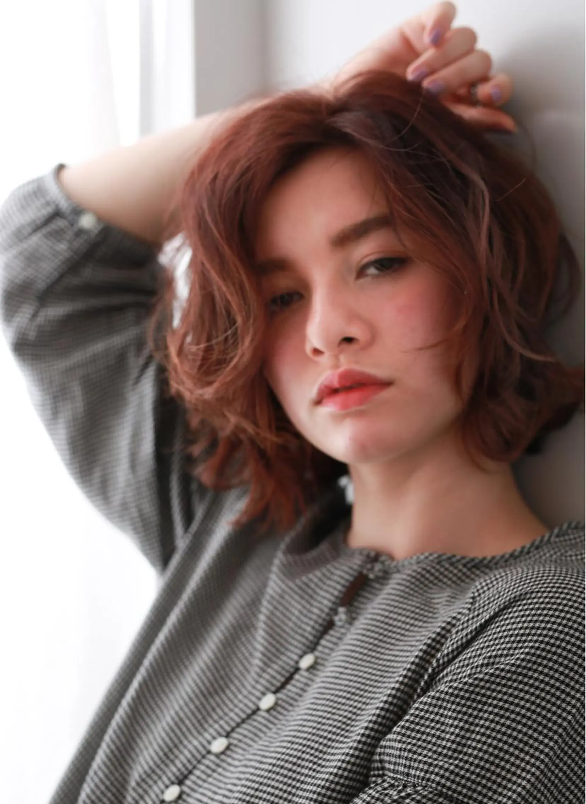 ミディアム カラー ｓａｋｕｒａ .のマツエク・マツパデザイン