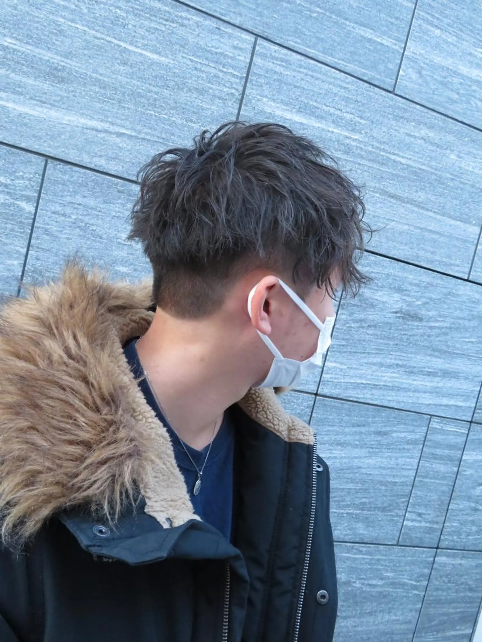 パーマ メンズ メンズパーマ メンズツイストパーマ ツイストパーマ Le'a所属・渋谷/フェード/ 國分 翔のヘアスタイル