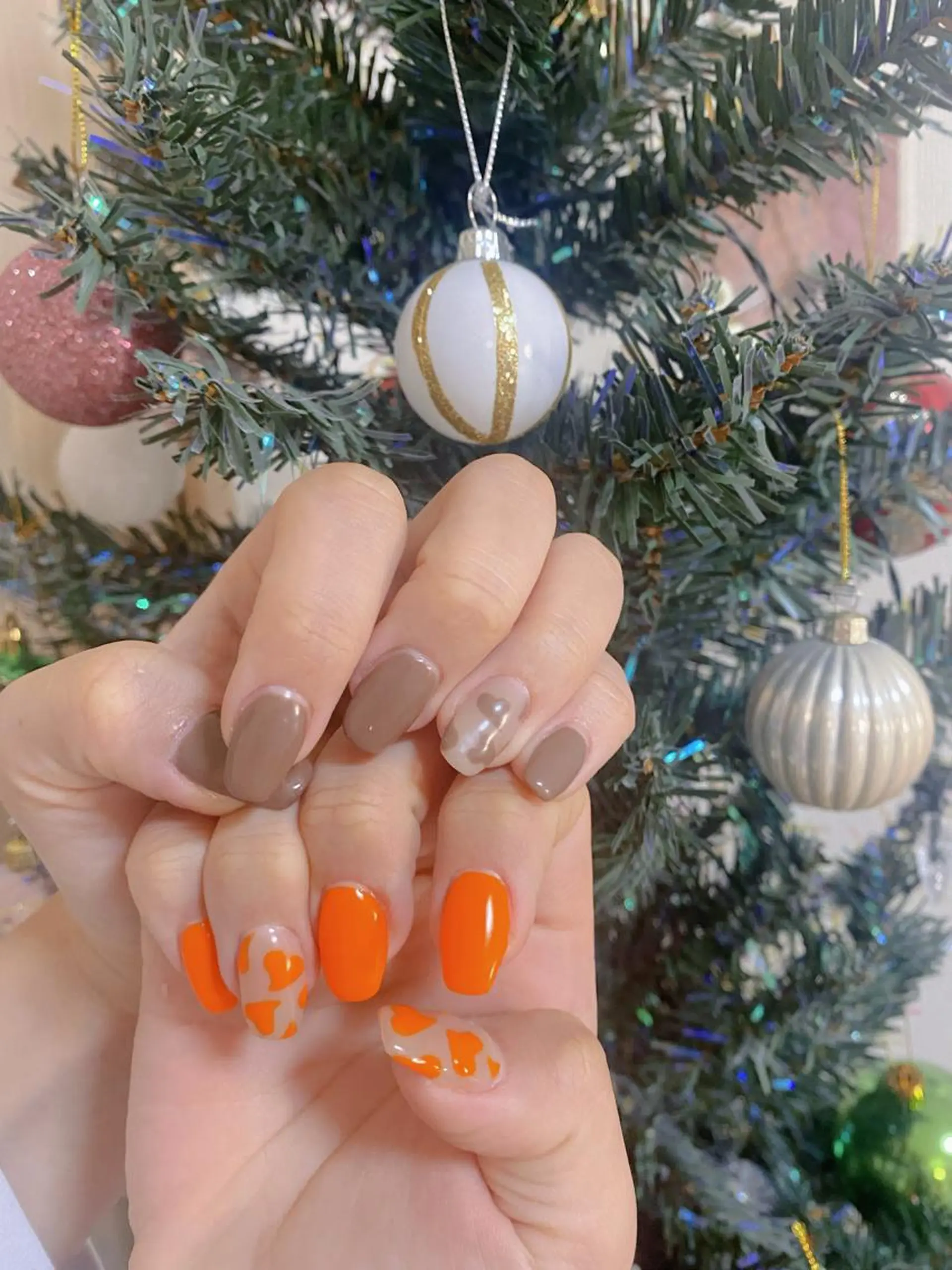 セミロング ハンドネイル ハンドケア 💜MIYA nail川崎店のネイルデザイン