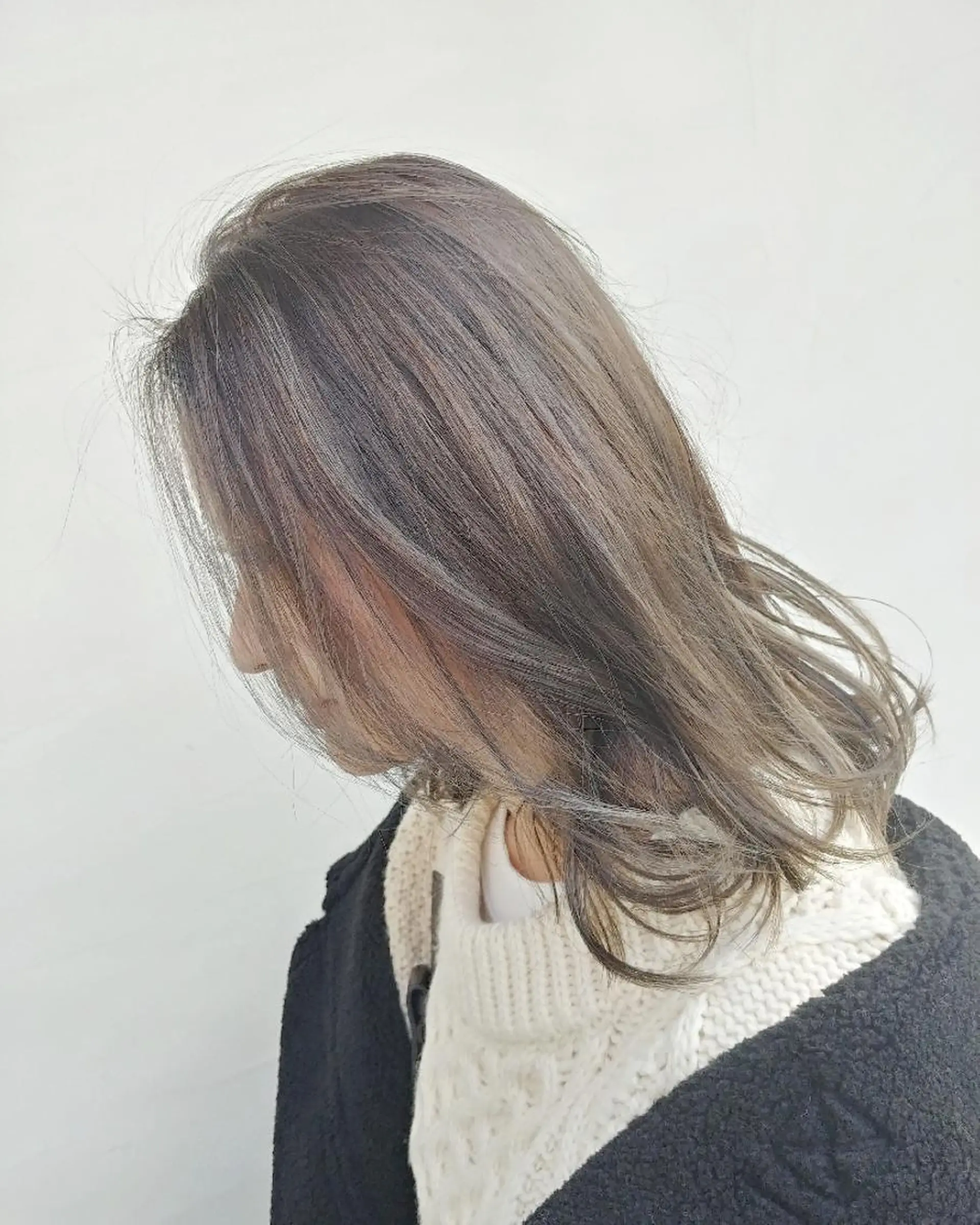 ミディアム カラー ヘアアレンジ パーマ ヘアカラー トリートメント ペスカ豊崎店　沖縄所属・ショート指名No.1 店長　清水のヘアスタイル