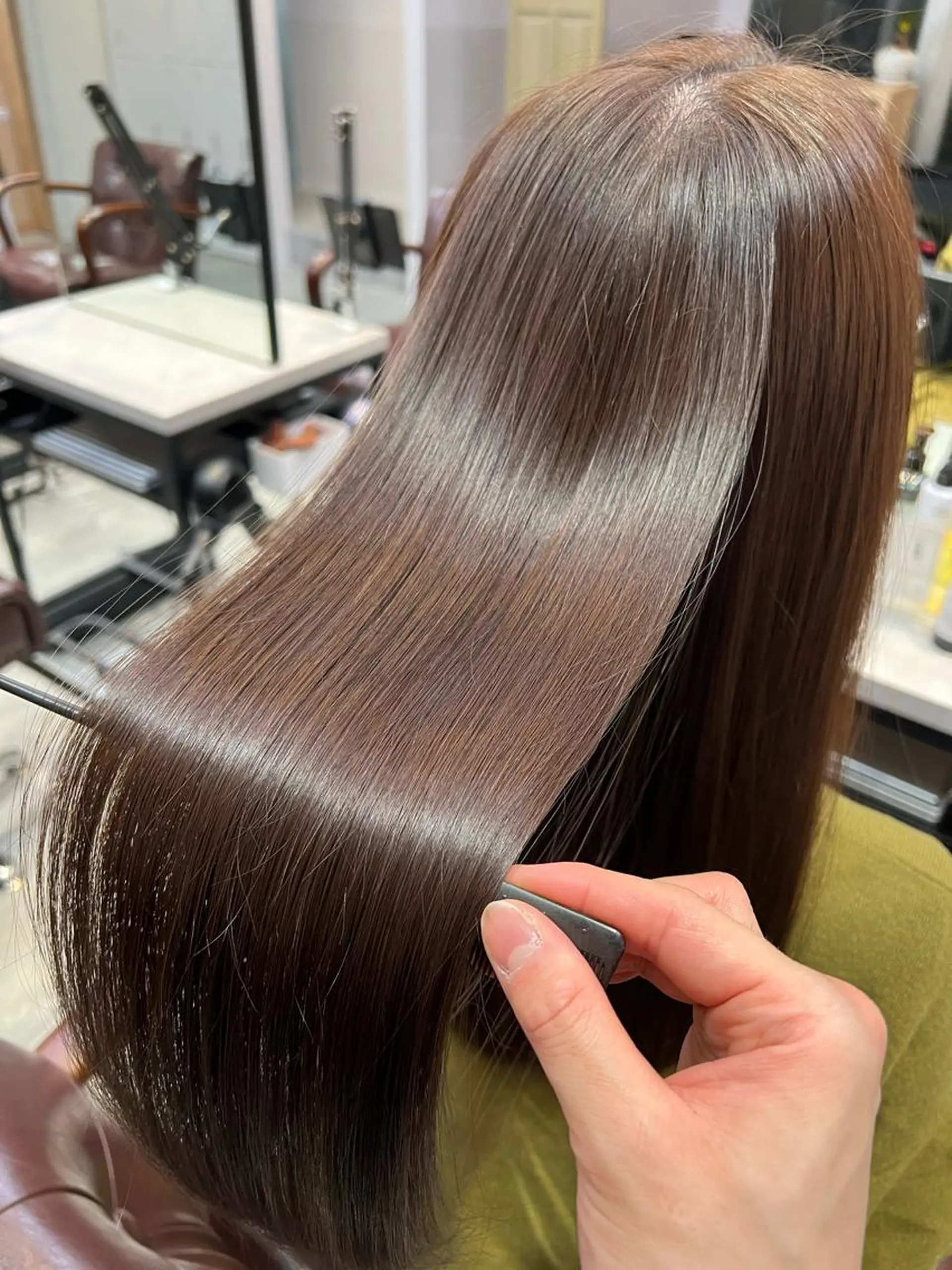 ロング カラー カット 縮毛矯正 トリートメント 【悩み解決!美髪へ】 店長 平間 響のヘアスタイル