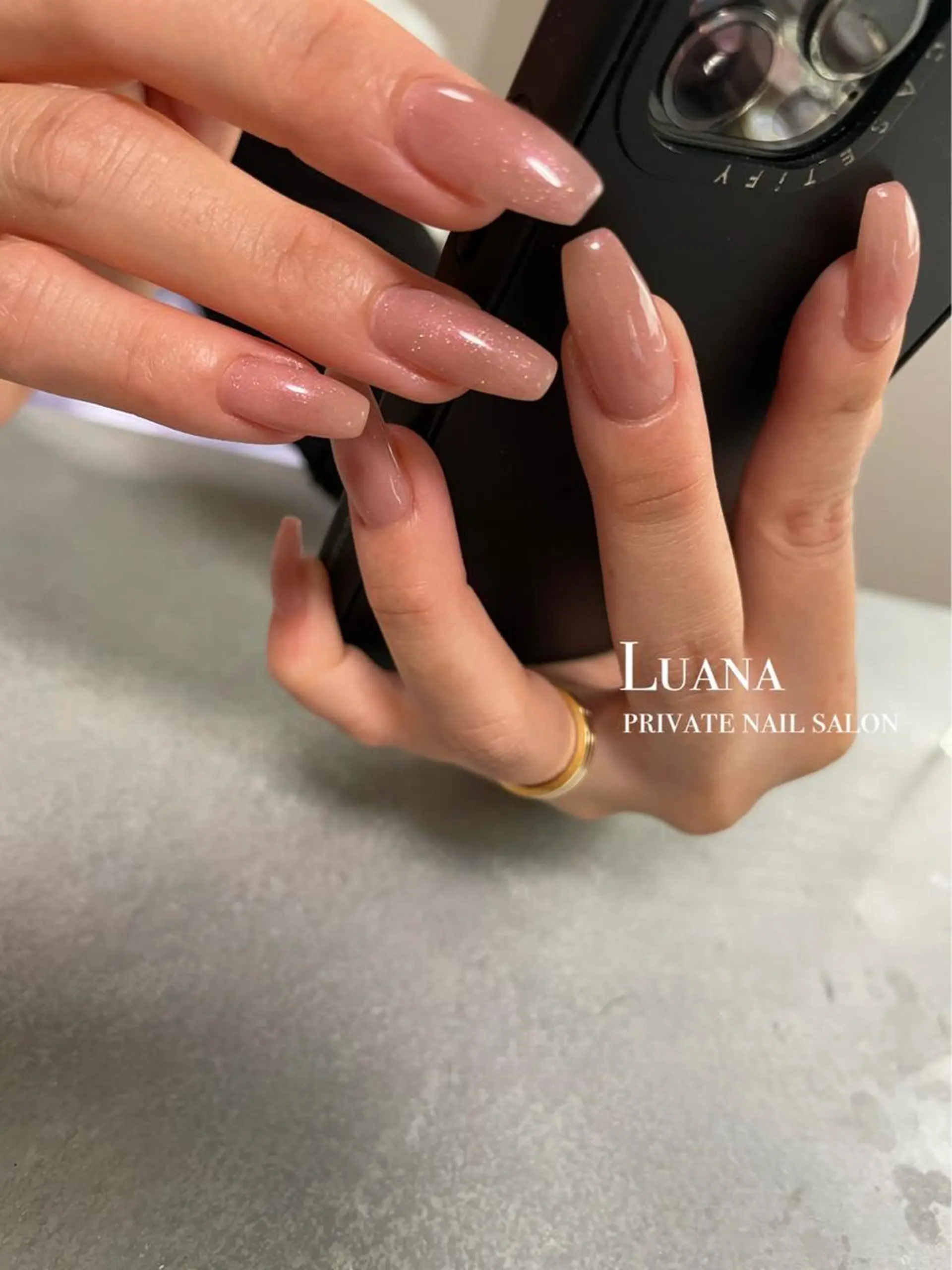 ネイル ワンカラーネイル ハンドネイル nail salon neigeのネイルデザイン