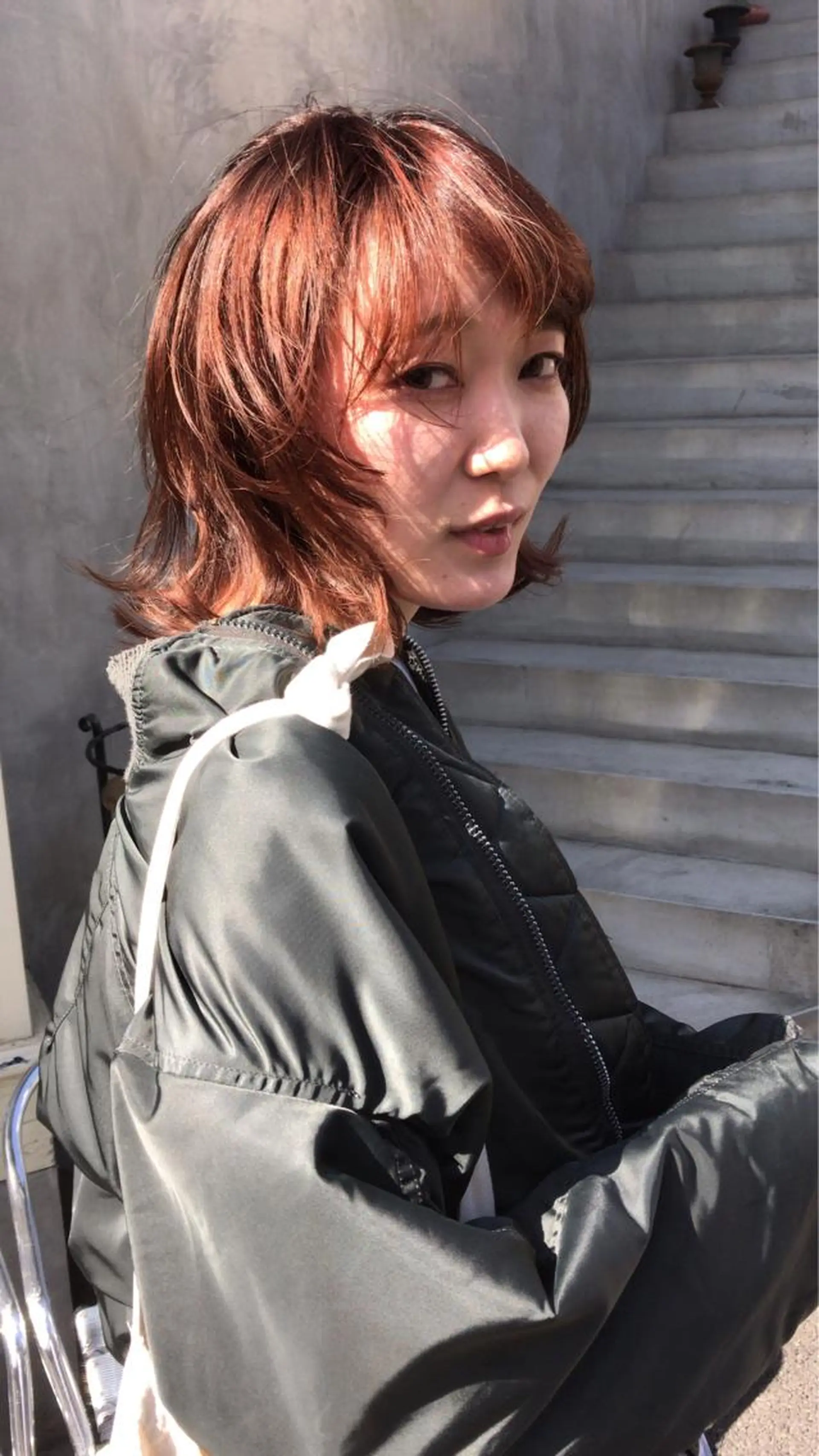 ショート パーマ  大貫 茉央のヘアスタイル