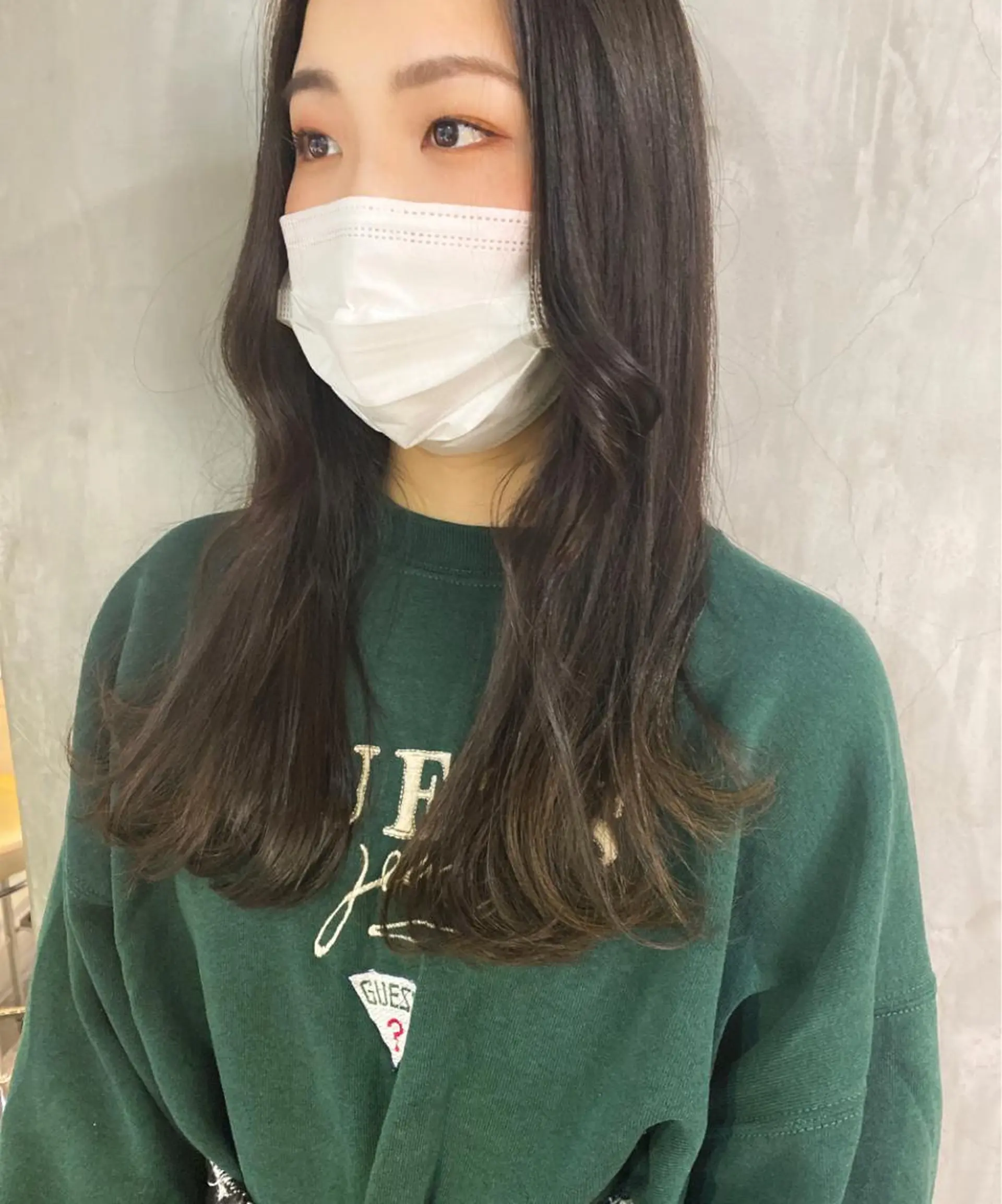 セミロング カラー ヘアアレンジ stylist/蛯谷 珠里のヘアスタイル