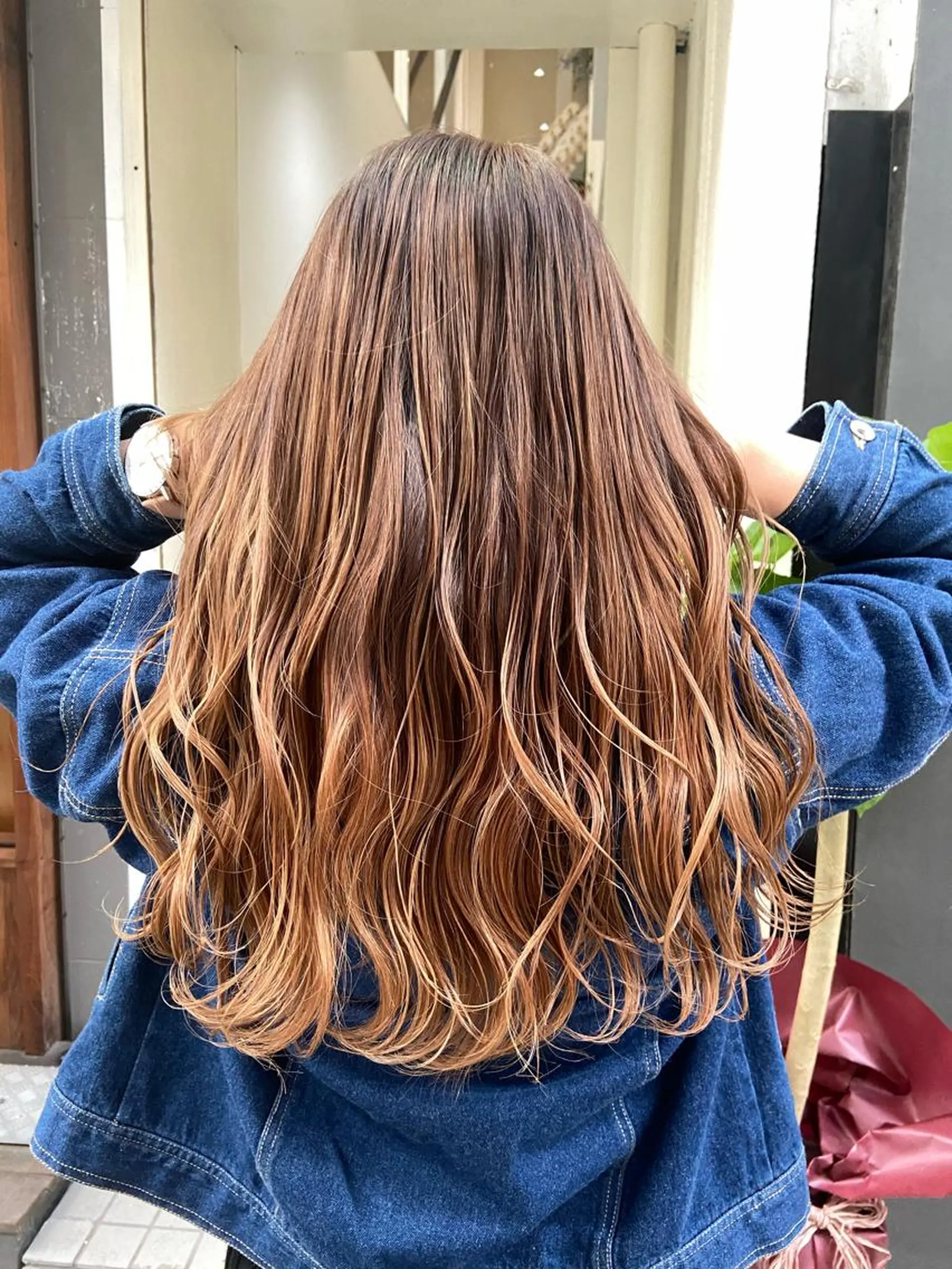 ロング nico🏁 rihoのヘアスタイル