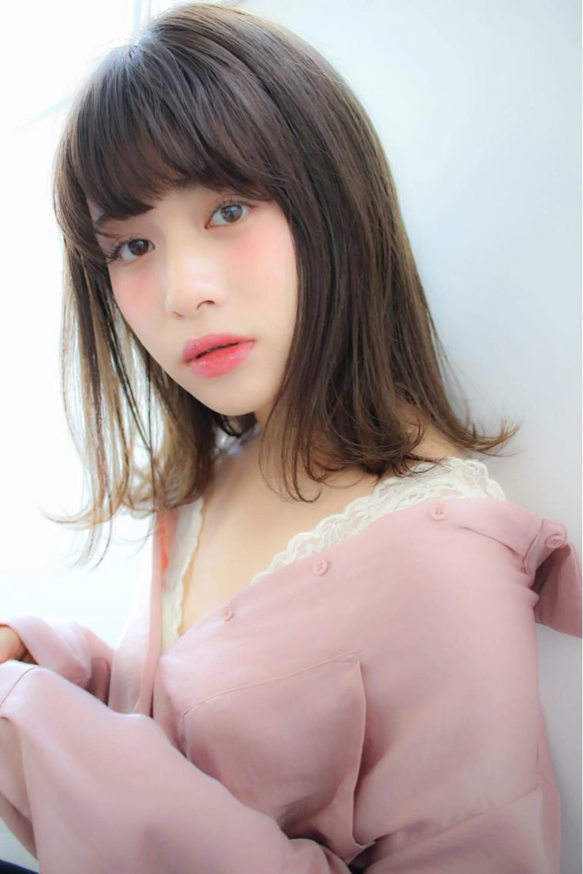 セミロング ボブ 外ハネヘア 髪質改善縮毛矯正✨ ナリタユウヤのヘアスタイル