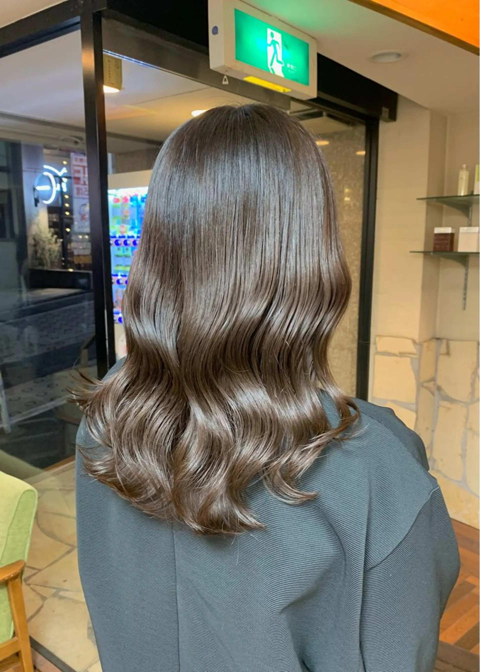 ミディアム カラー ベージュカラー ブリーチ ブリーチなしカラー ヘアカラー トリートメント LUMO所属・矢野 晃平のヘアスタイル