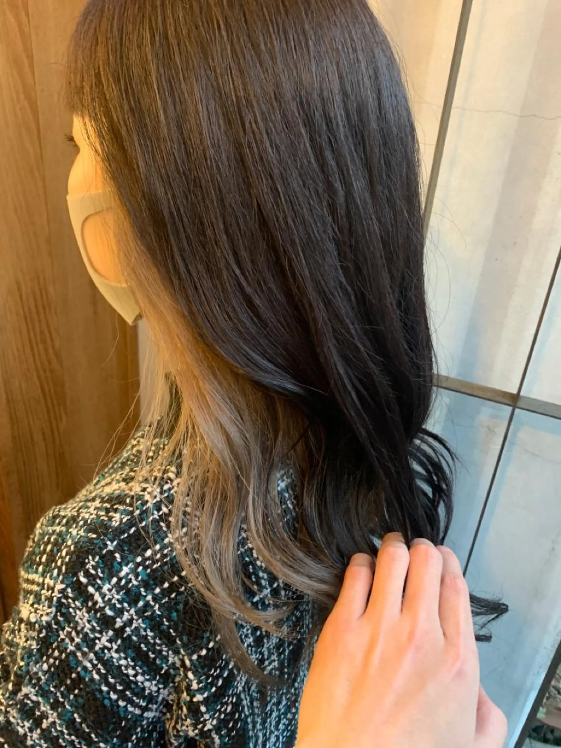 ロング 艶髪color💎髪 質改善ストレート大吉のヘアスタイル