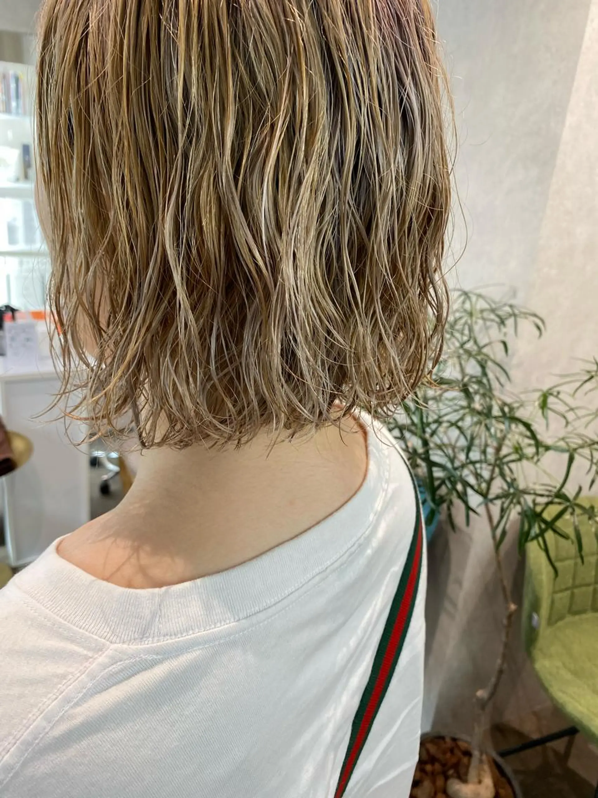 ショート カラー パーマ ヘアアレンジ XENA表参道 MIKUのヘアスタイル