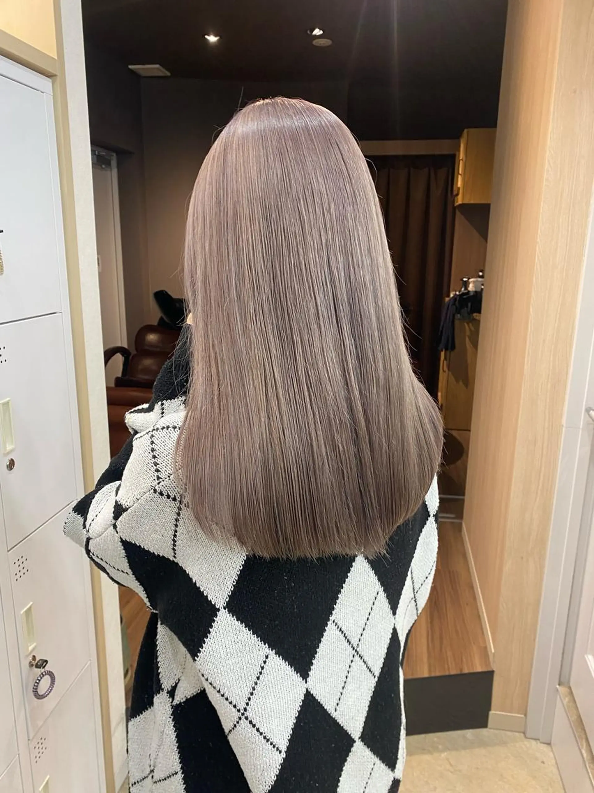 ロング カラー ヘアカラー 小顔カット/艶 カラー特化♡MIHOのヘアスタイル