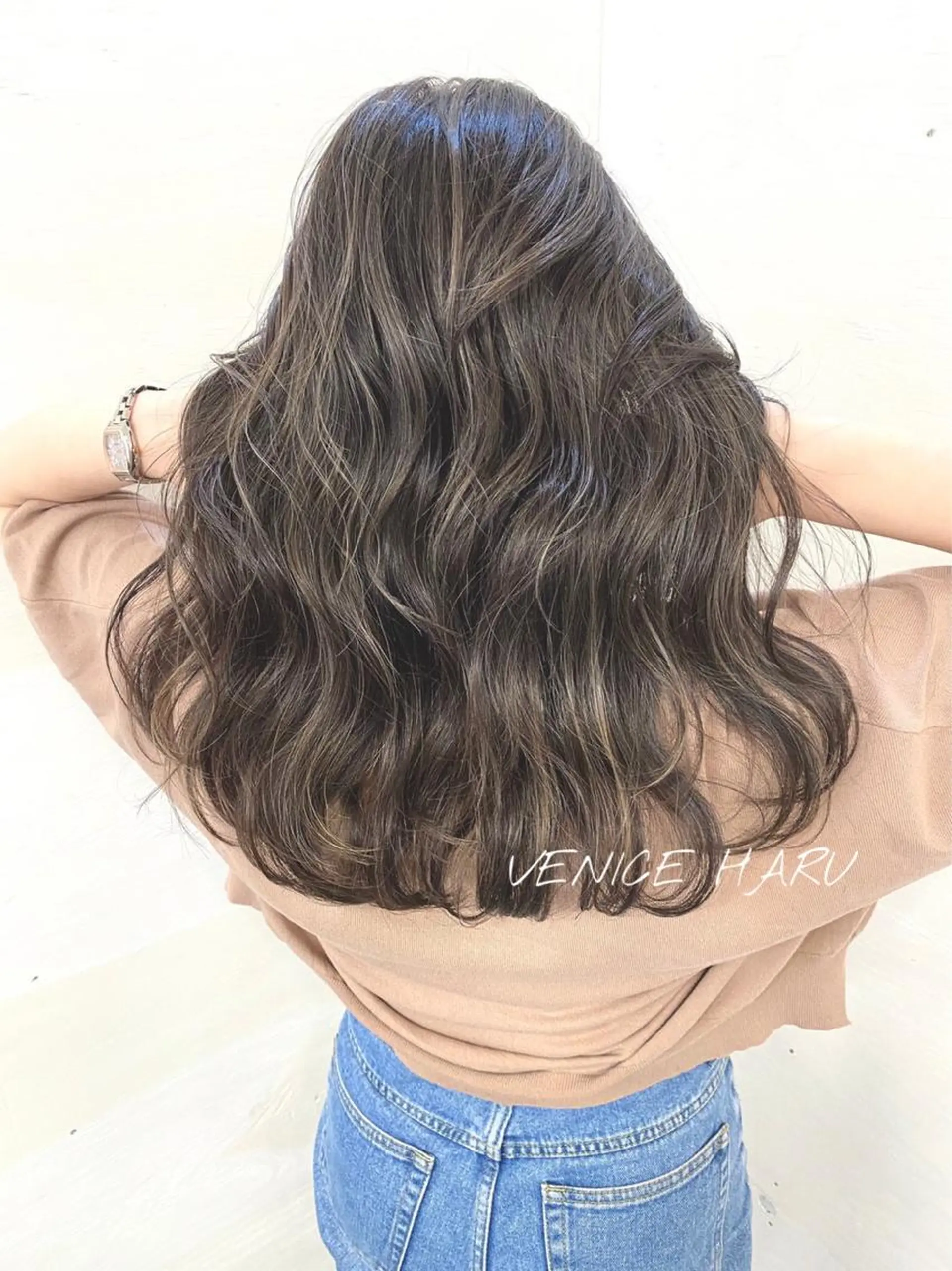 ロング カラー カット ヘアカラー トリートメント レイヤーカット/艶髪 🌈高橋遥香🌈のヘアスタイル