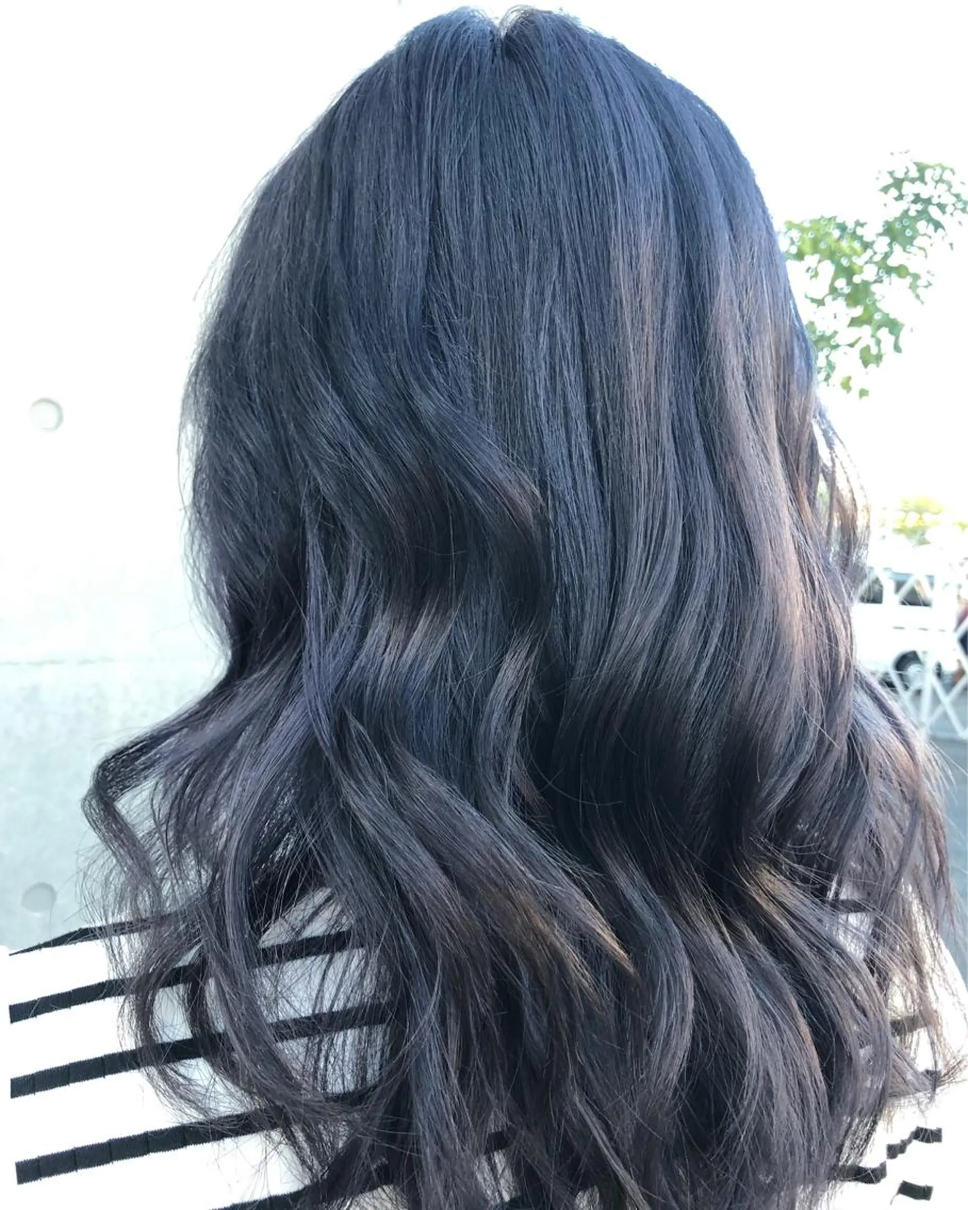 セミロング カラー ブリーチ グレージュ ラベンダーカラー ラベンダーグレージュ ラベンダーグレー カット ヘアカラー edge.所属・くまがい みゆ【edge.】のヘアスタイル