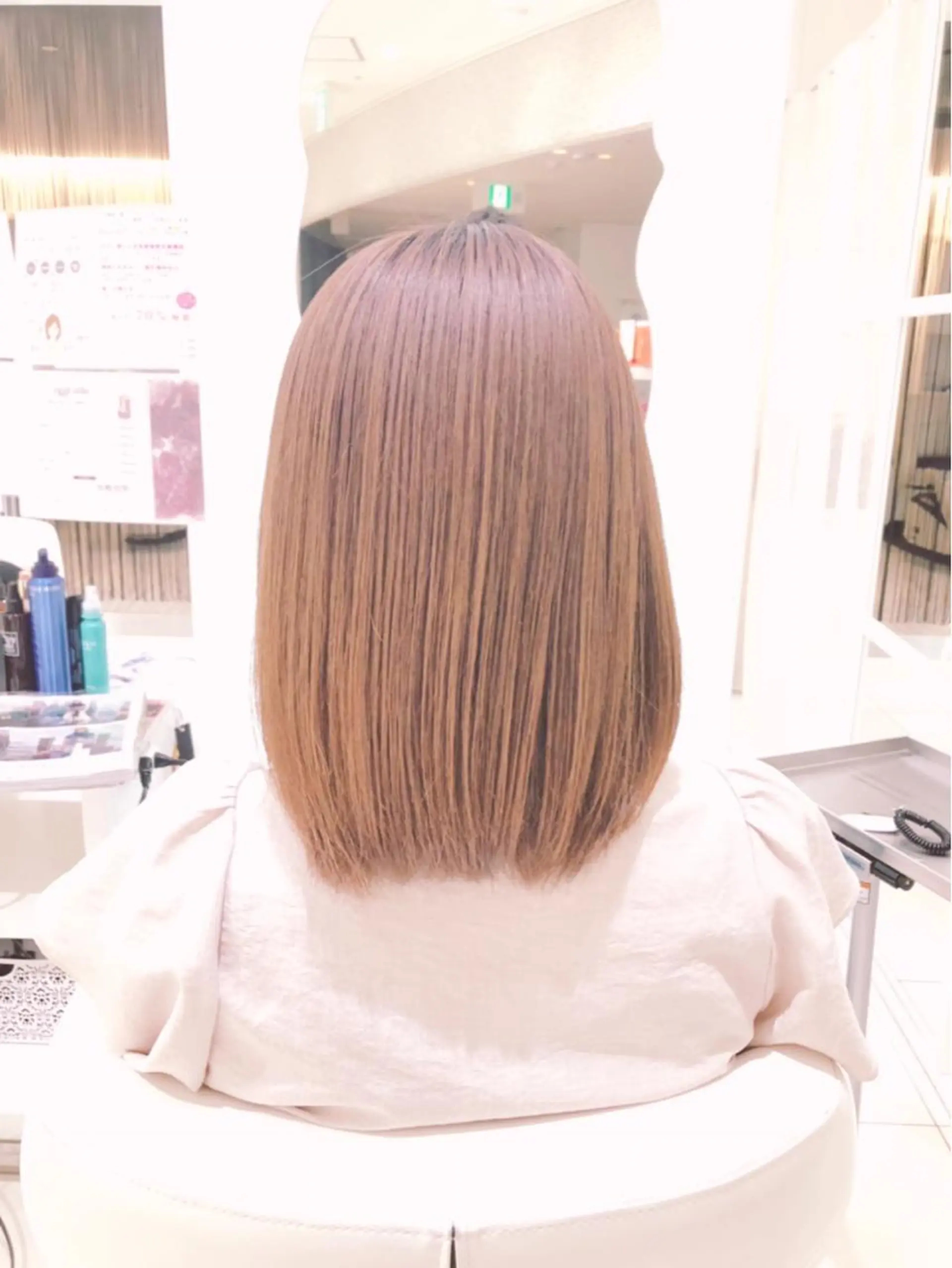 セミロング ヘアカラー トリートメント ヘッドスパ セレスト心斎橋所属・上田 篤史のヘアスタイル