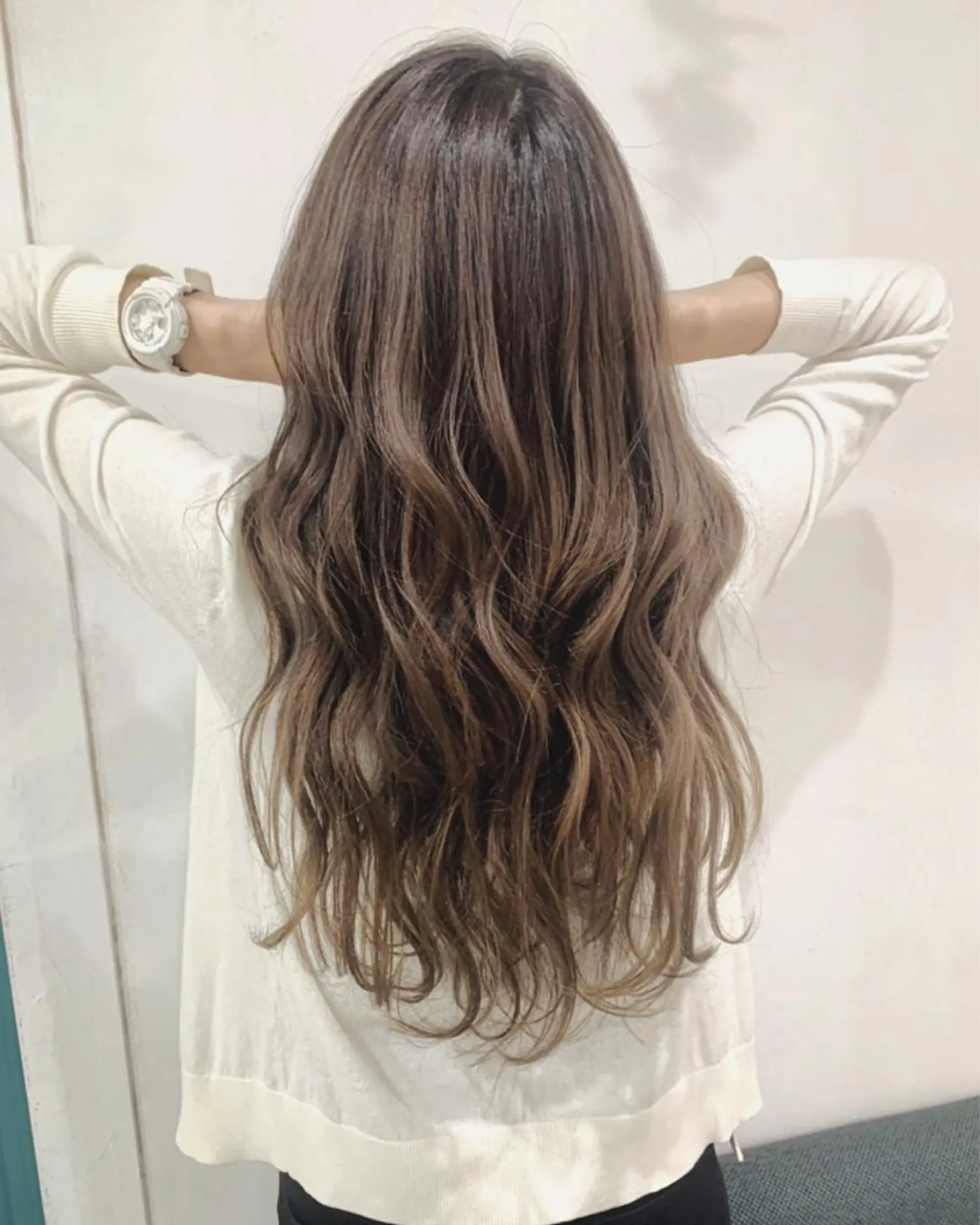 ロング カラー カット ヘアカラー パーマ 京都大人女性ショート 徒歩1分/秋山のヘアスタイル