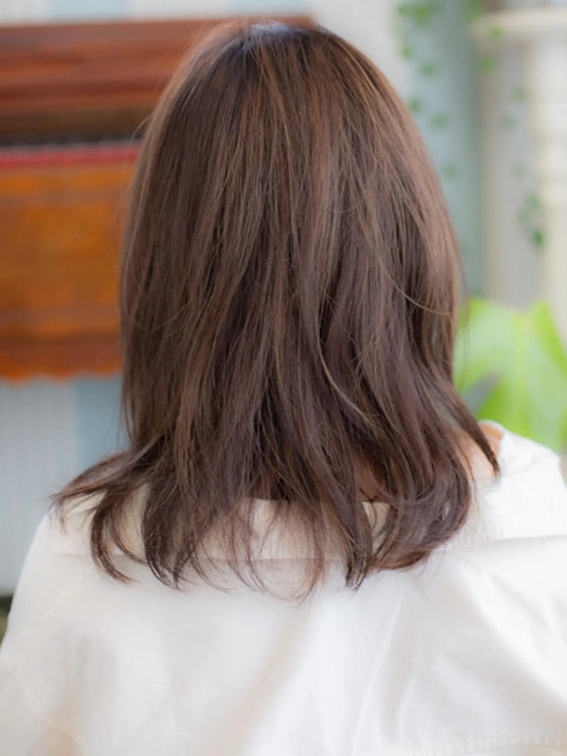 セミロング くせ毛 トリートメント 福島 浩司のヘアスタイル