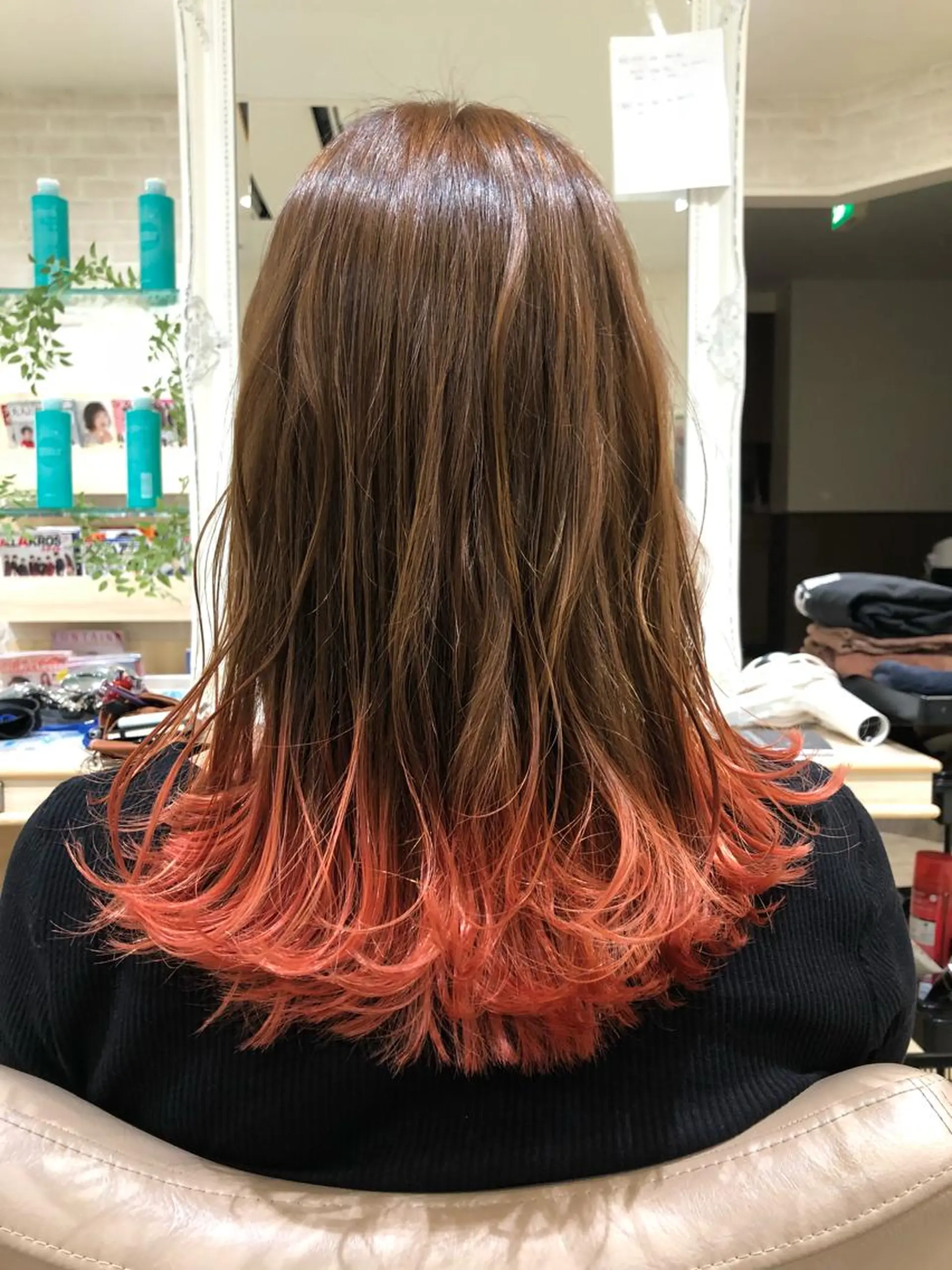 カラー 🌼上水流 彩乃🌼のヘアスタイル