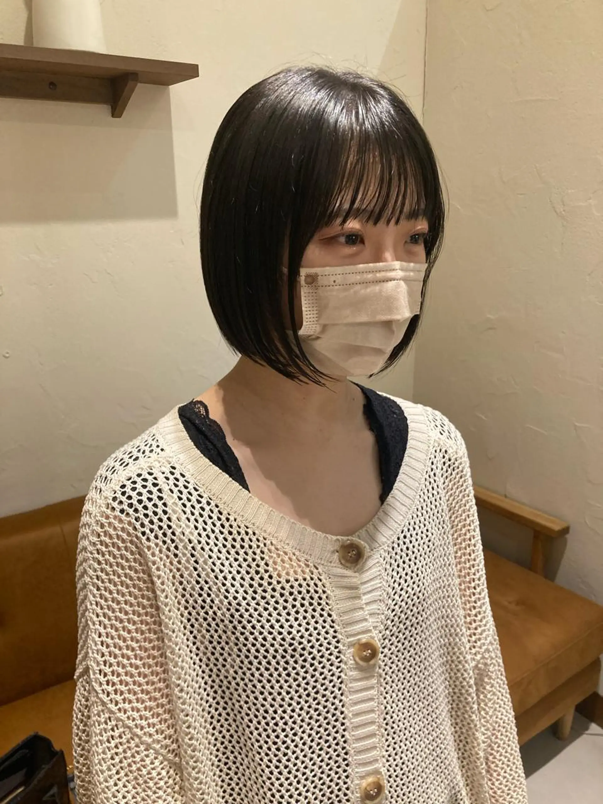 ショート ヘアアレンジ カット 縮毛矯正 AffECTION大曽根所属・柳実帆/おさまるボブ /ジャニオタ美容師のヘアスタイル