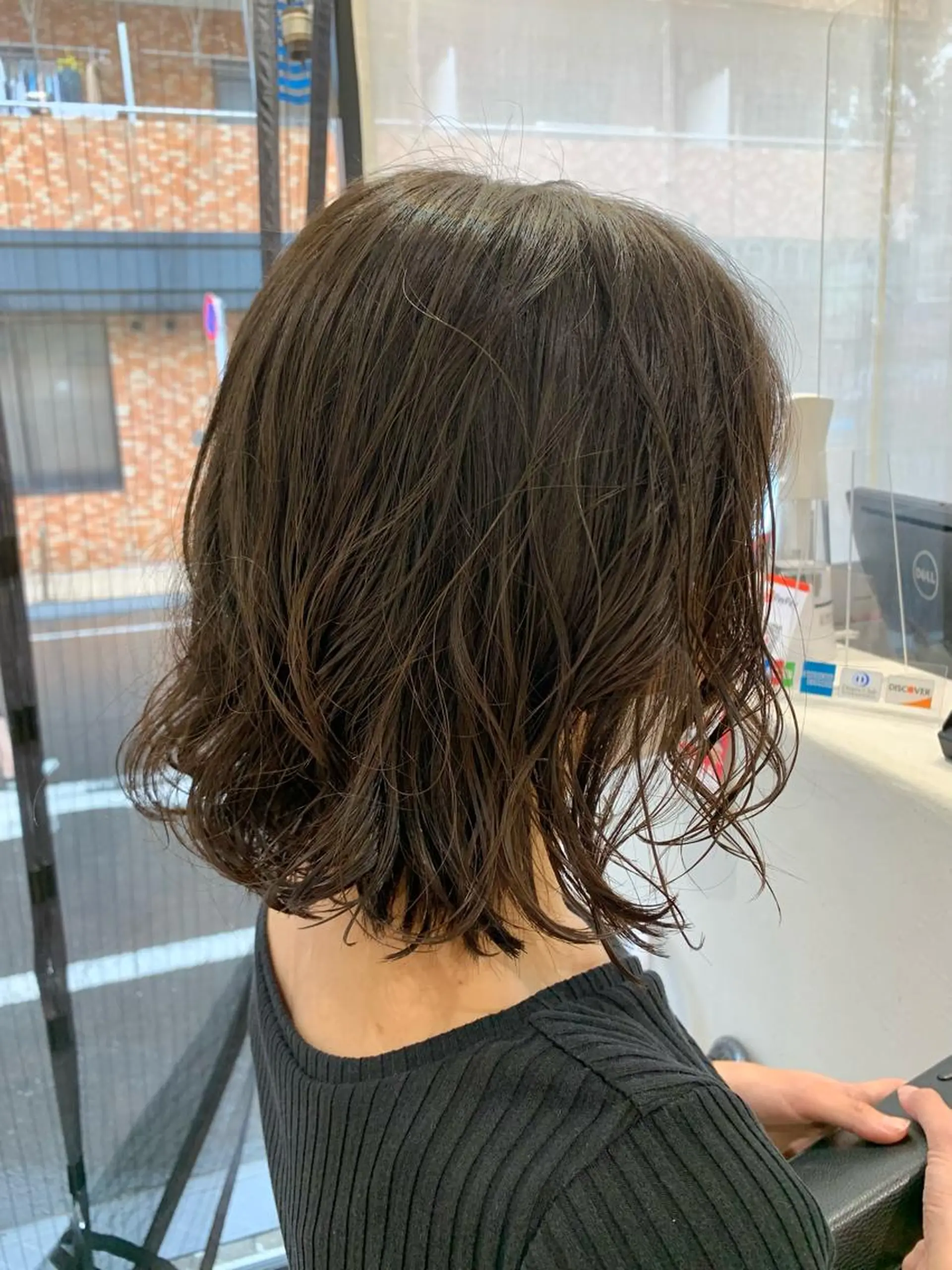 パーマ デジタルパーマ ボブ/美髪矯正 /佐藤　奈巳のヘアスタイル