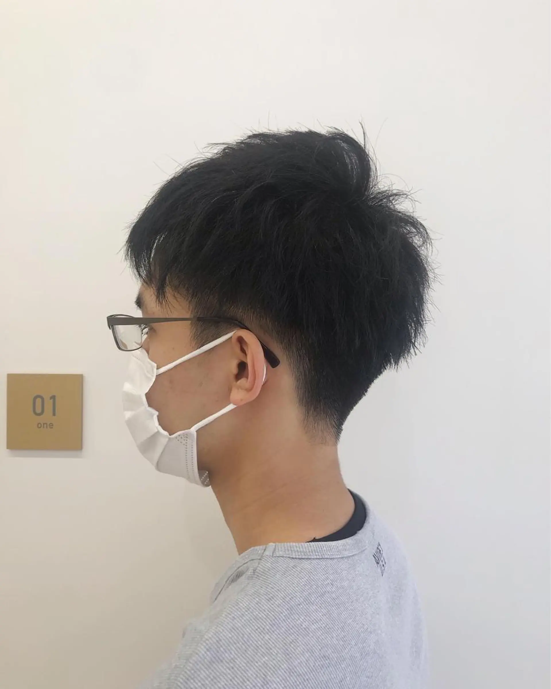 ショート メンズ ツーブロック レイヤー/ウルフ/ ボブ/ショート/屋敷のヘアスタイル