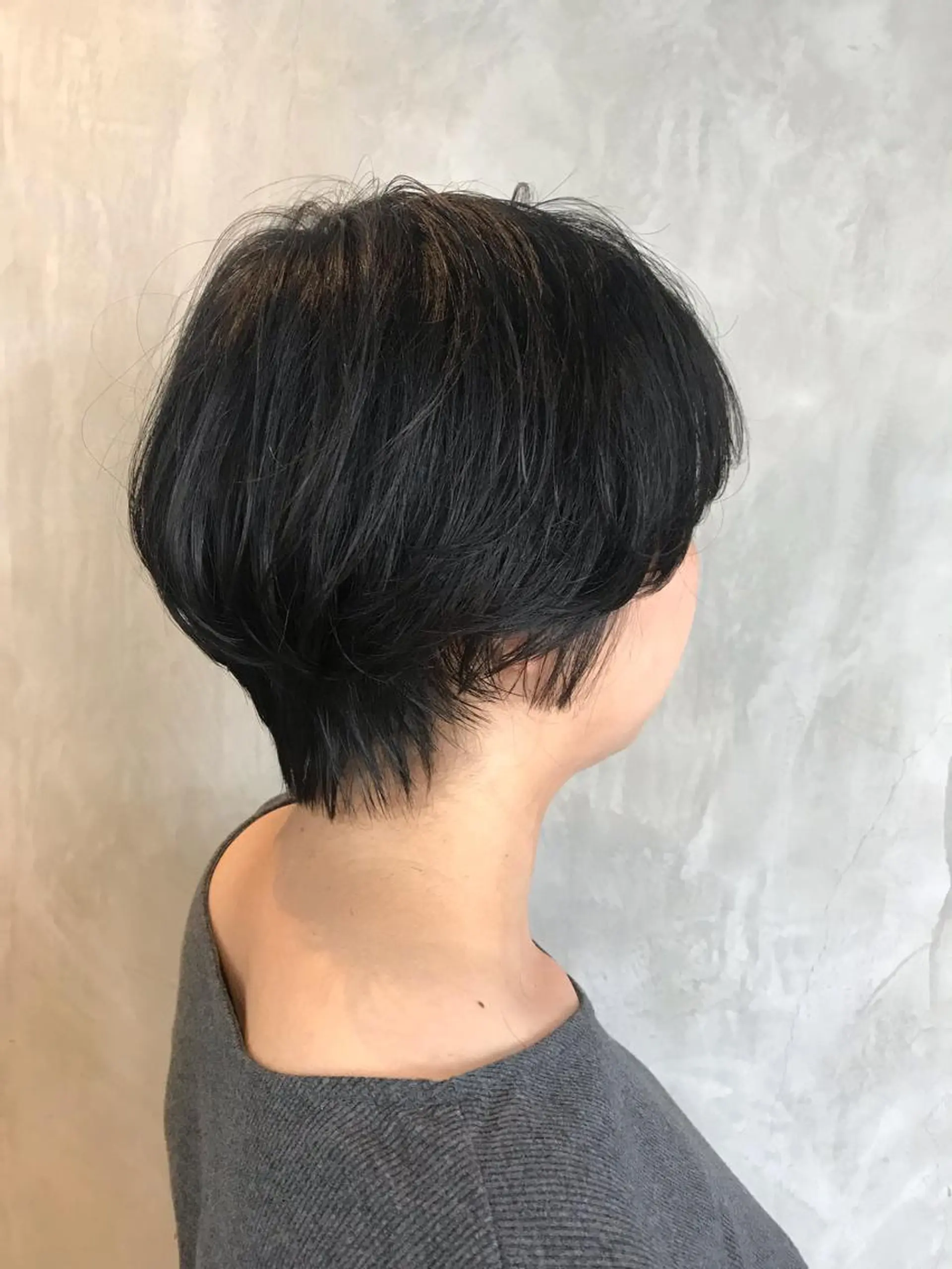 ショート カラー ヘアアレンジ ショートヘア stylist/蛯谷 珠里のヘアスタイル