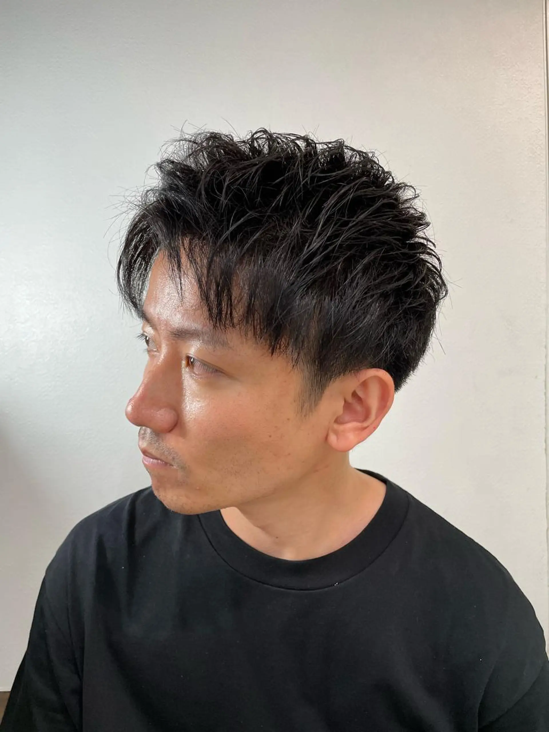 ショート ヘアアレンジ メンズ 髪や目黒店所属・Kamiya's TOKYO 安孫子のヘアスタイル