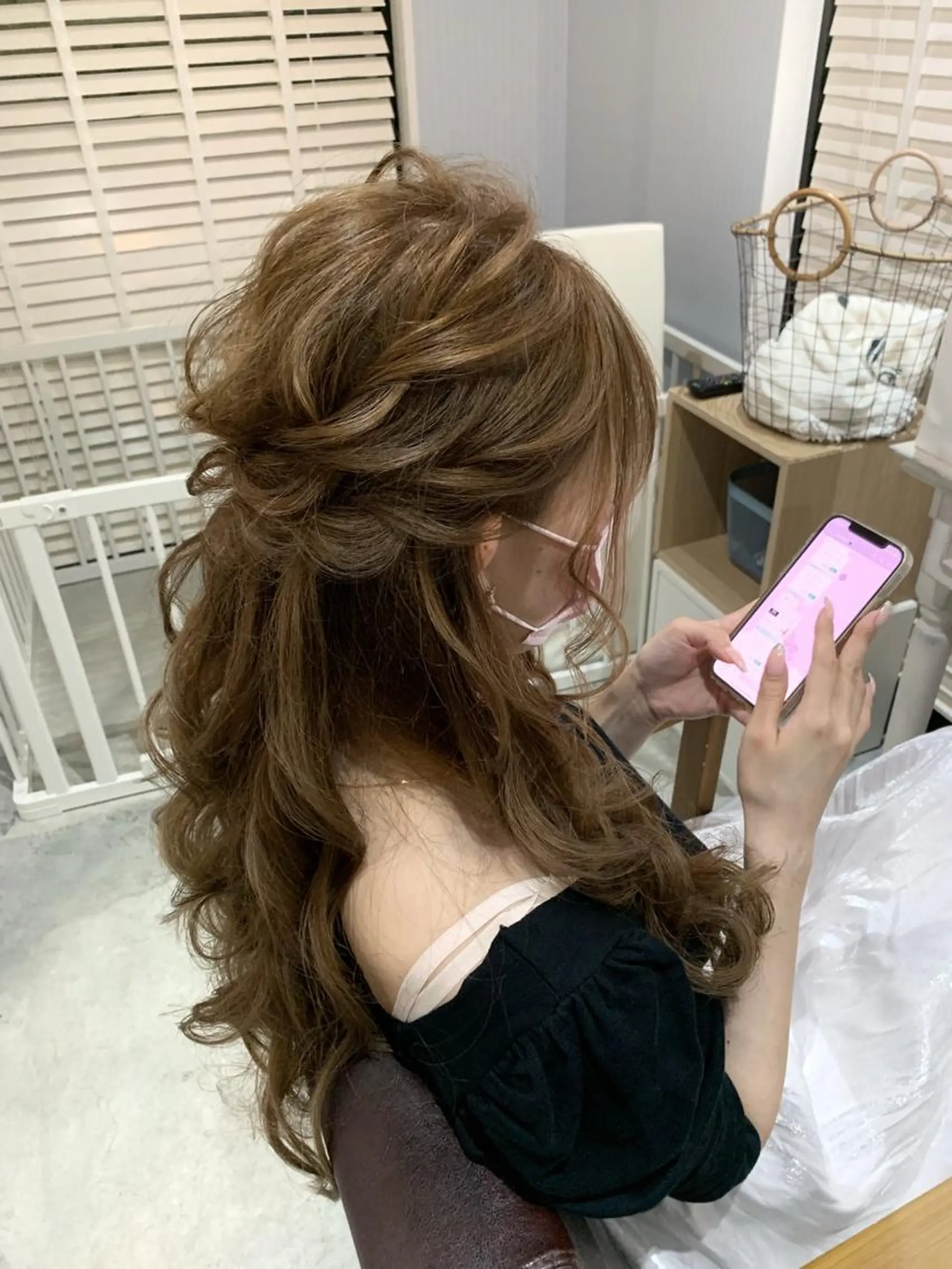 ロング ヘアセット LITTLE _KATOのヘアスタイル