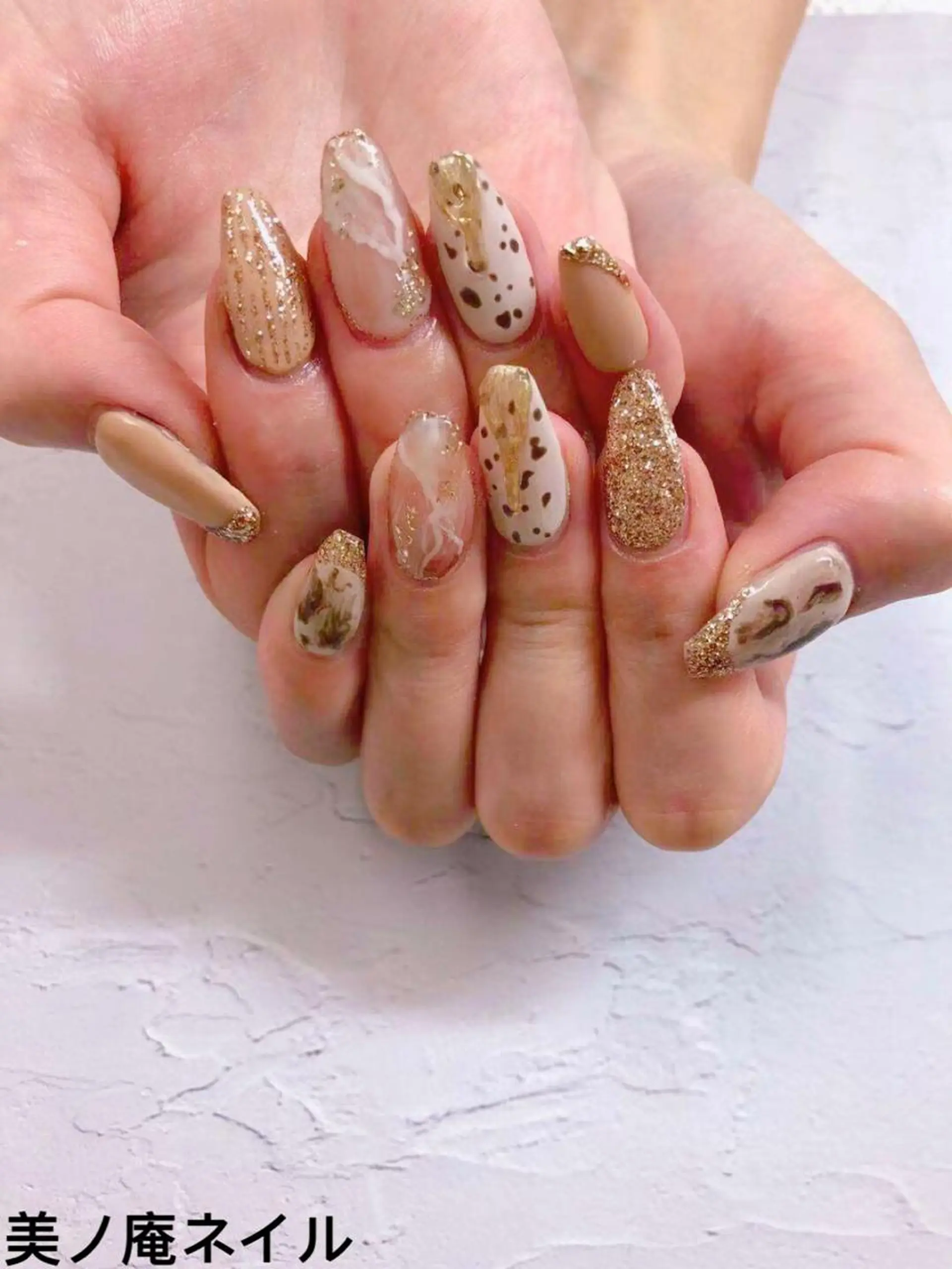 ネイル 美ノ庵ネイルサロン メトロポリタン前店のネイルデザイン