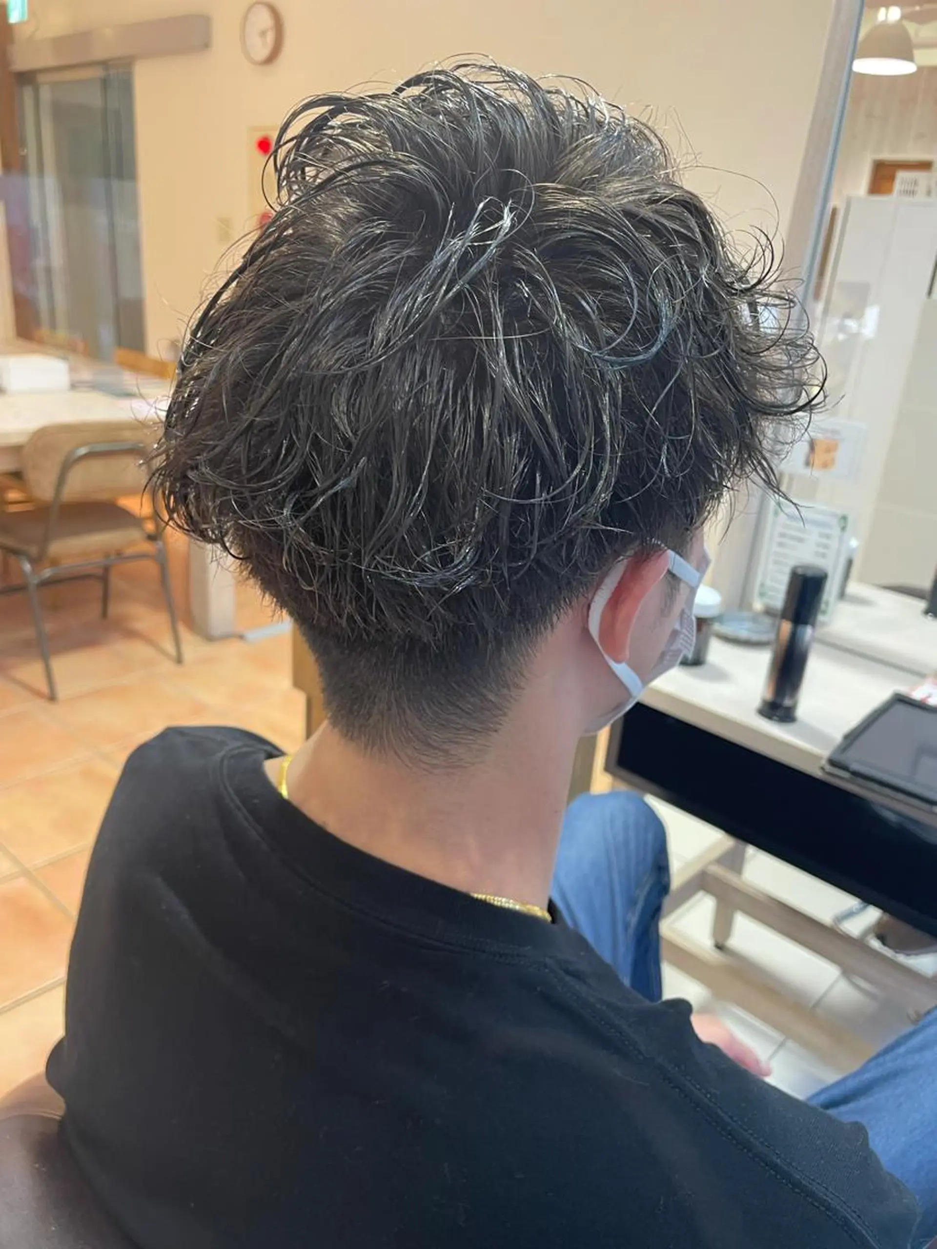 ショート パーマ メンズ 辻堂メンズ特化 YU-YAのヘアスタイル