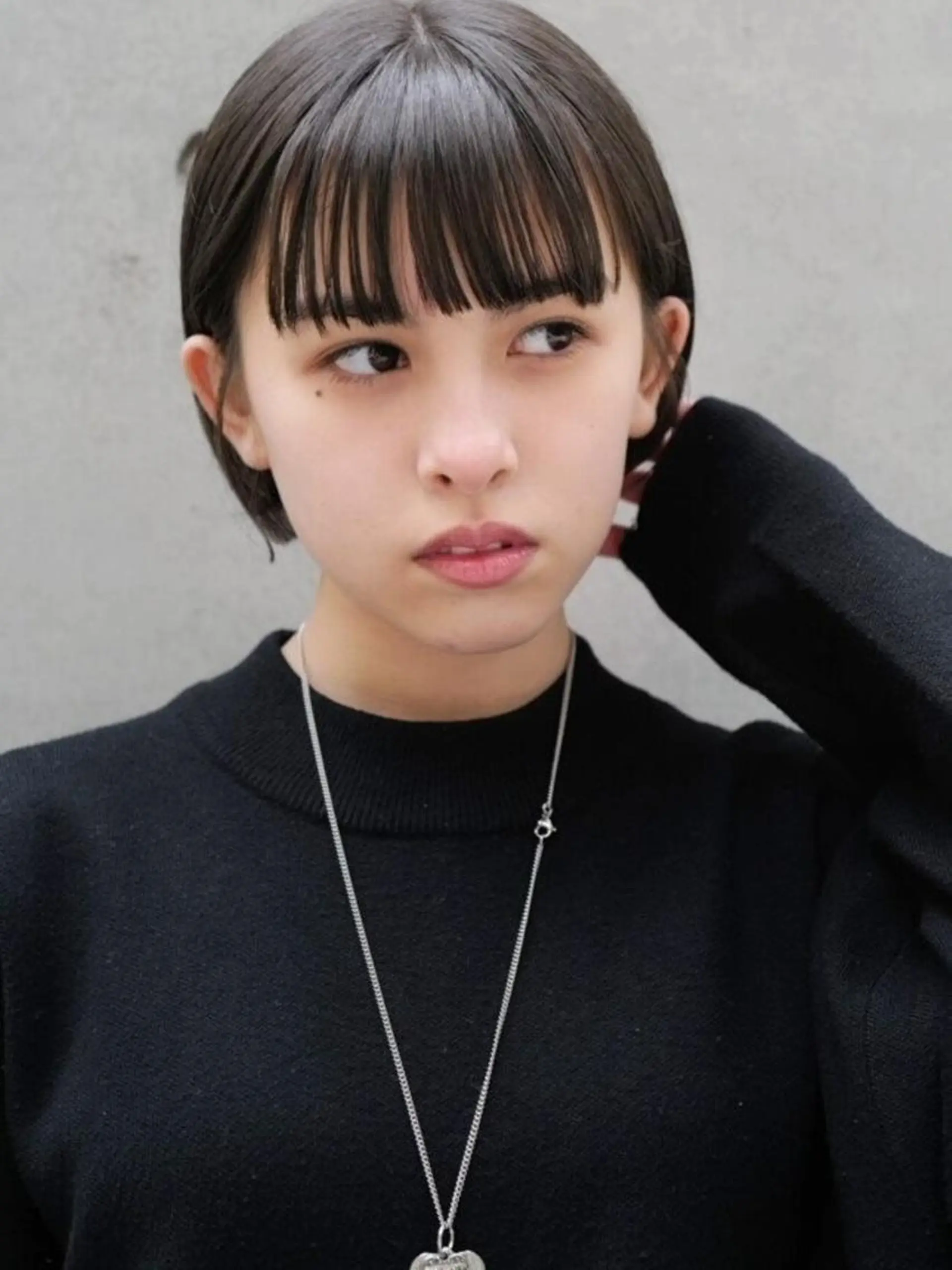 ショート カラー 顔周りカット/ 髪質改善/kazuのヘアスタイル