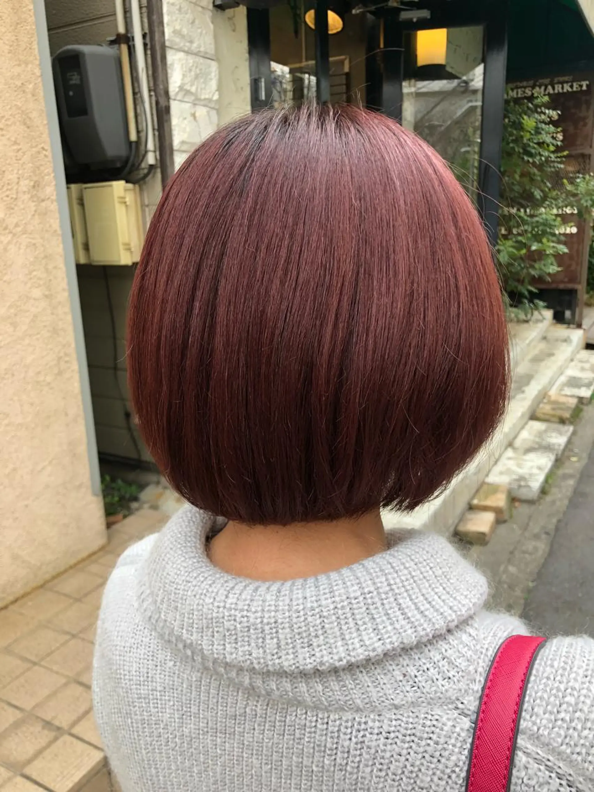 ショート ヘアカラー 國次 夕貴のヘアスタイル