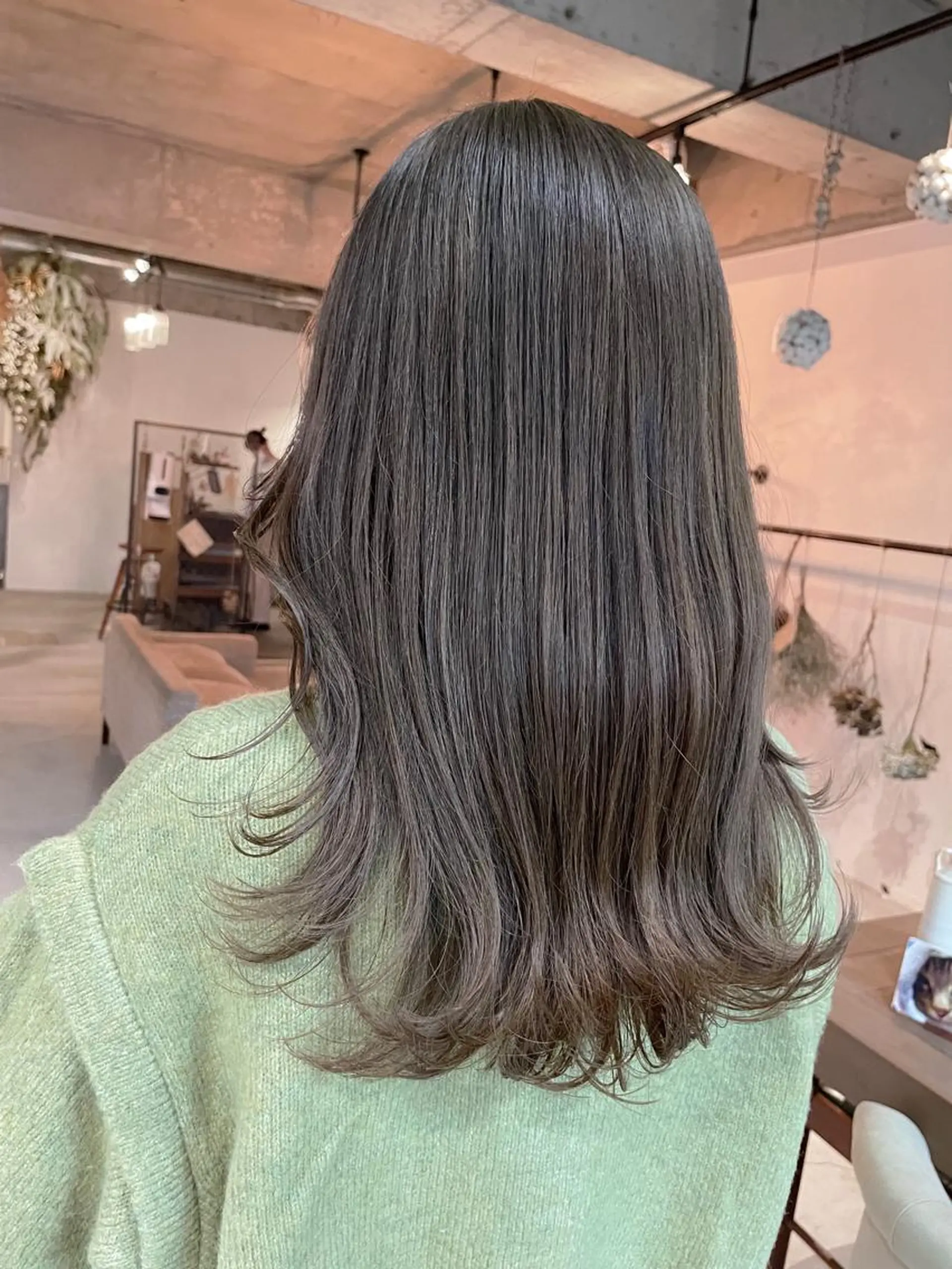 ロング カラー unico.所属・韓国ヘア/暖色カラー 新美多英のヘアスタイル