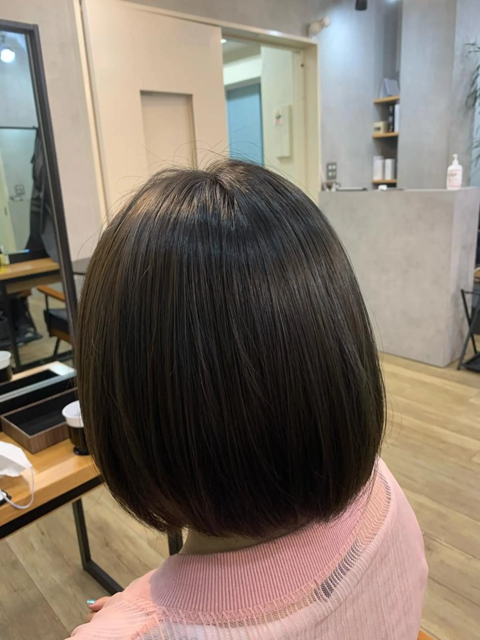 ミディアム カラー アッシュ 宗近 拓磨のヘアスタイル