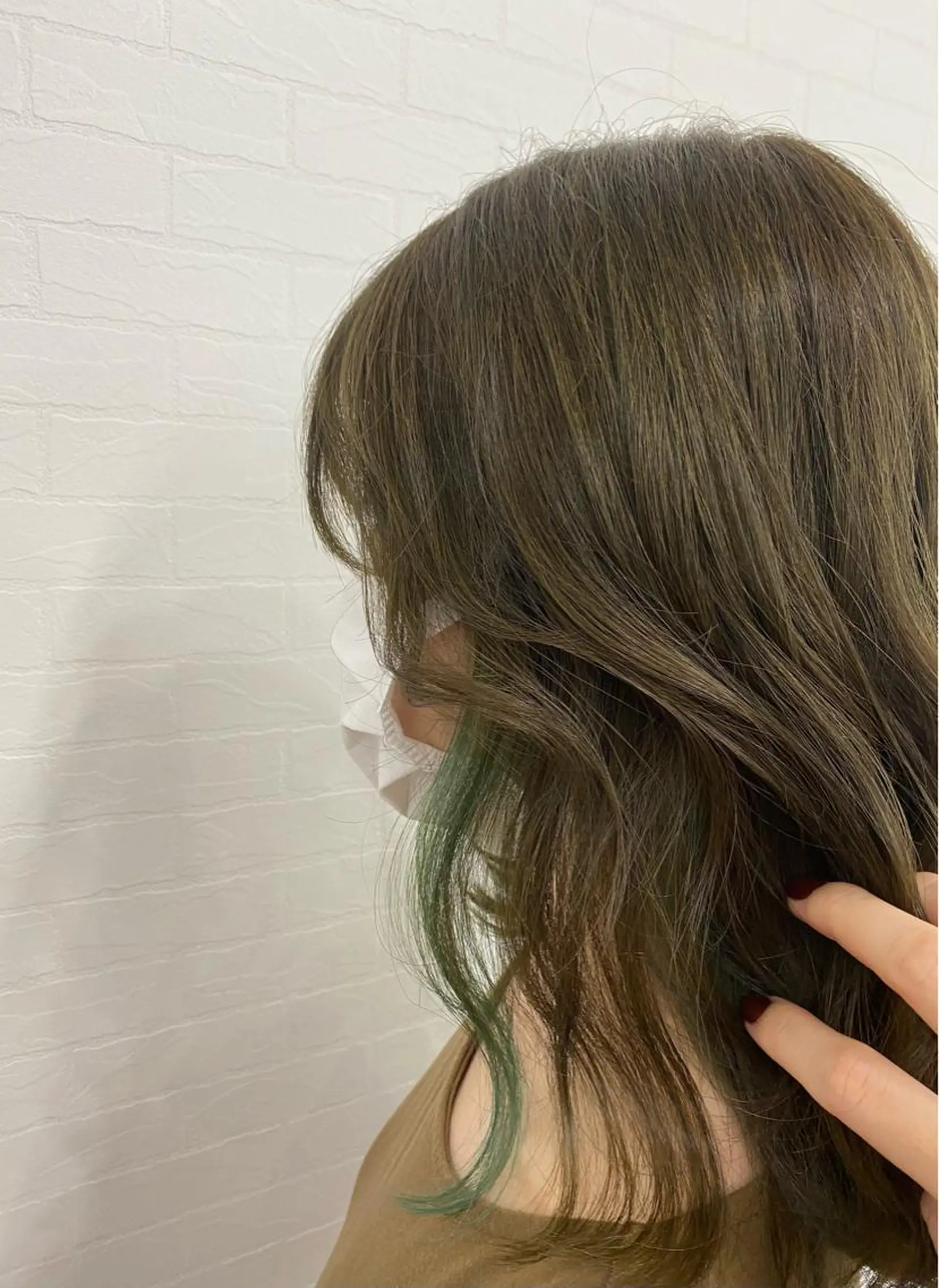 ミディアム ヘアカラー CIEL所属・山本 瑞姫のヘアスタイル